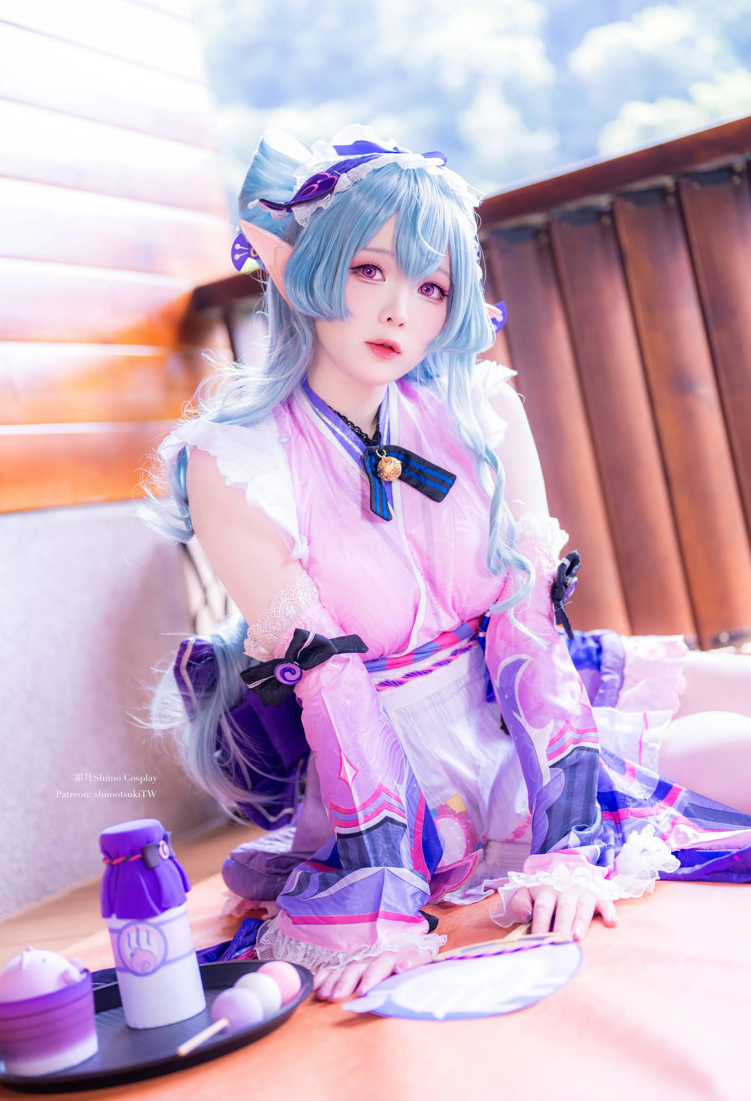 Coser美女_霜月shimo_No.141 &ndash; 原神 梦见月瑞希 [29P]Xiuren秀人写真高清美女套图写真下载-看套图看套图