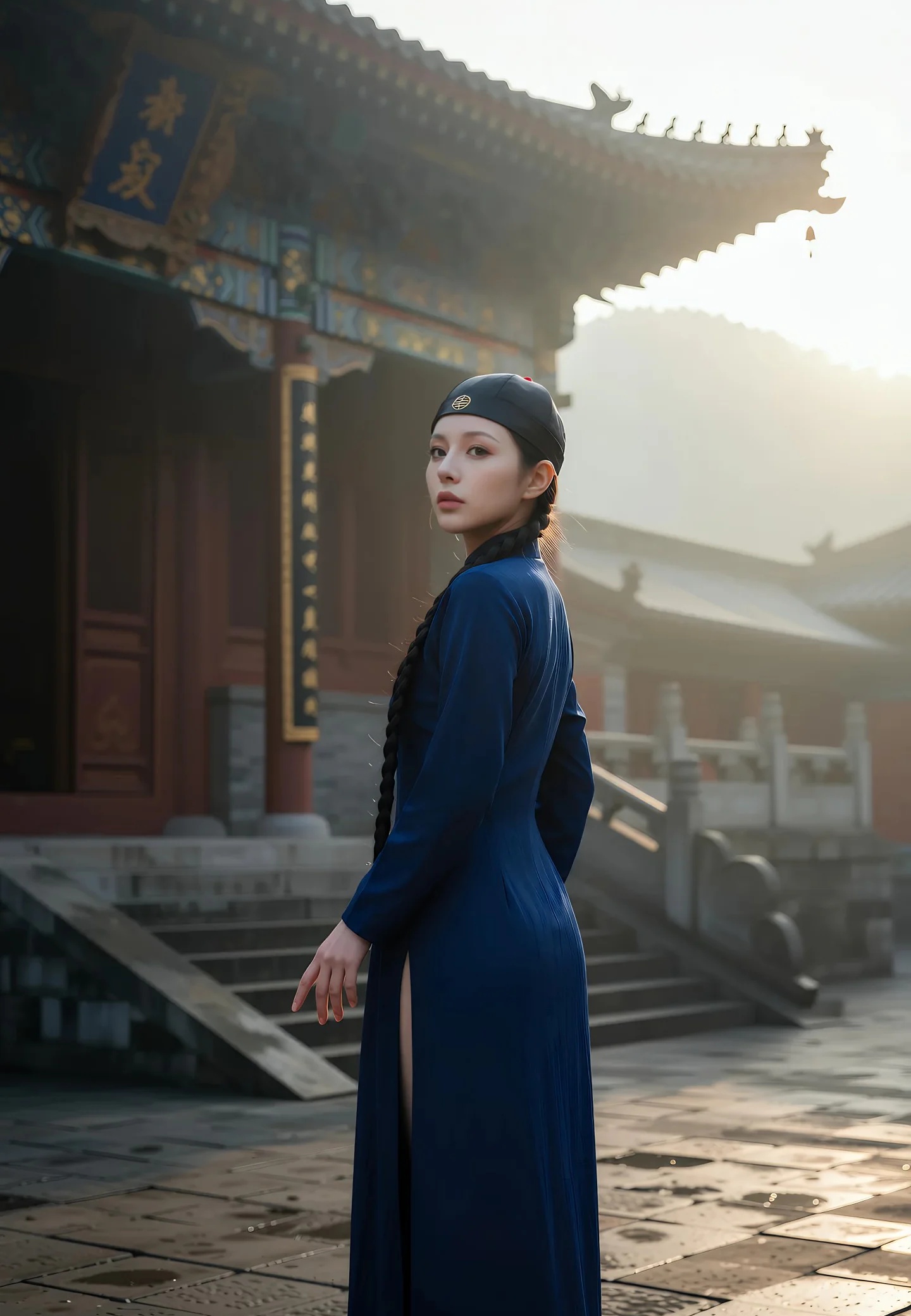AIG美女_No.463_珊珊_宫装小娘子 主题写真 [77+1P]Xiuren秀人写真高清美女套图写真下载-看套图看套图