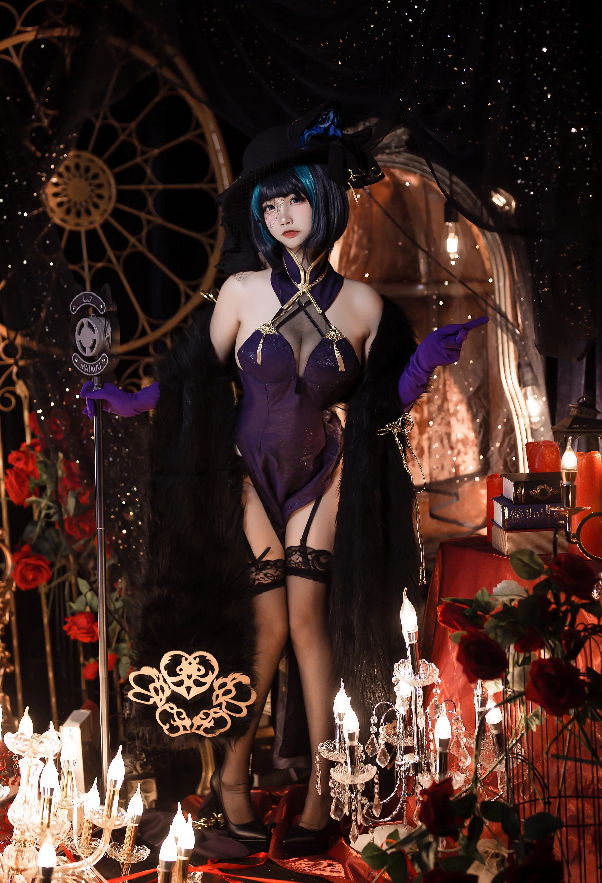 Coser美女_二佐nisa_No.109 &ndash; 柴郡音乐绚烂 主题写真 [9P]Xiuren秀人写真高清美女套图写真下载-看套图看套图