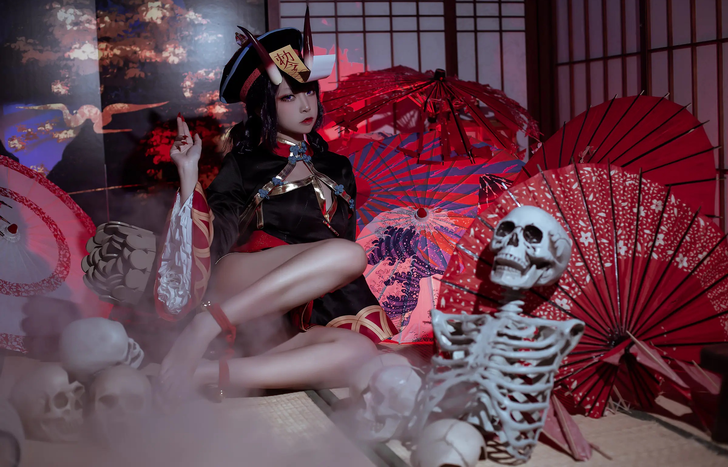 Coser美女_二佐nisa_No.100 &ndash; 酒吞僵尸童子 主题写真 [21P]-看套图
