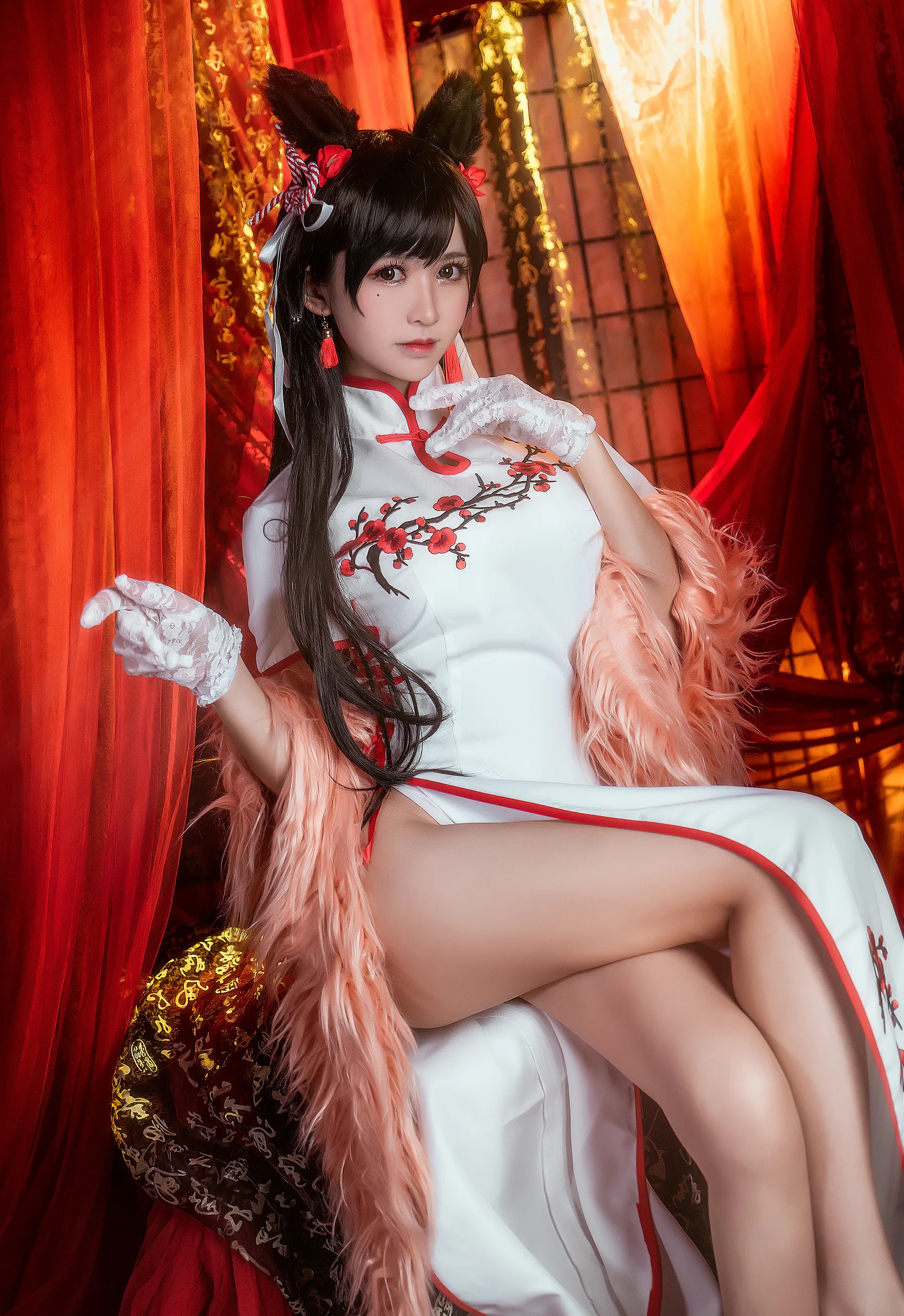动漫博主_鳗鱼霏儿_No.040 碧蓝航线 旗袍 主题写真 [14P]Xiuren秀人写真高清美女套图写真下载-看套图看套图