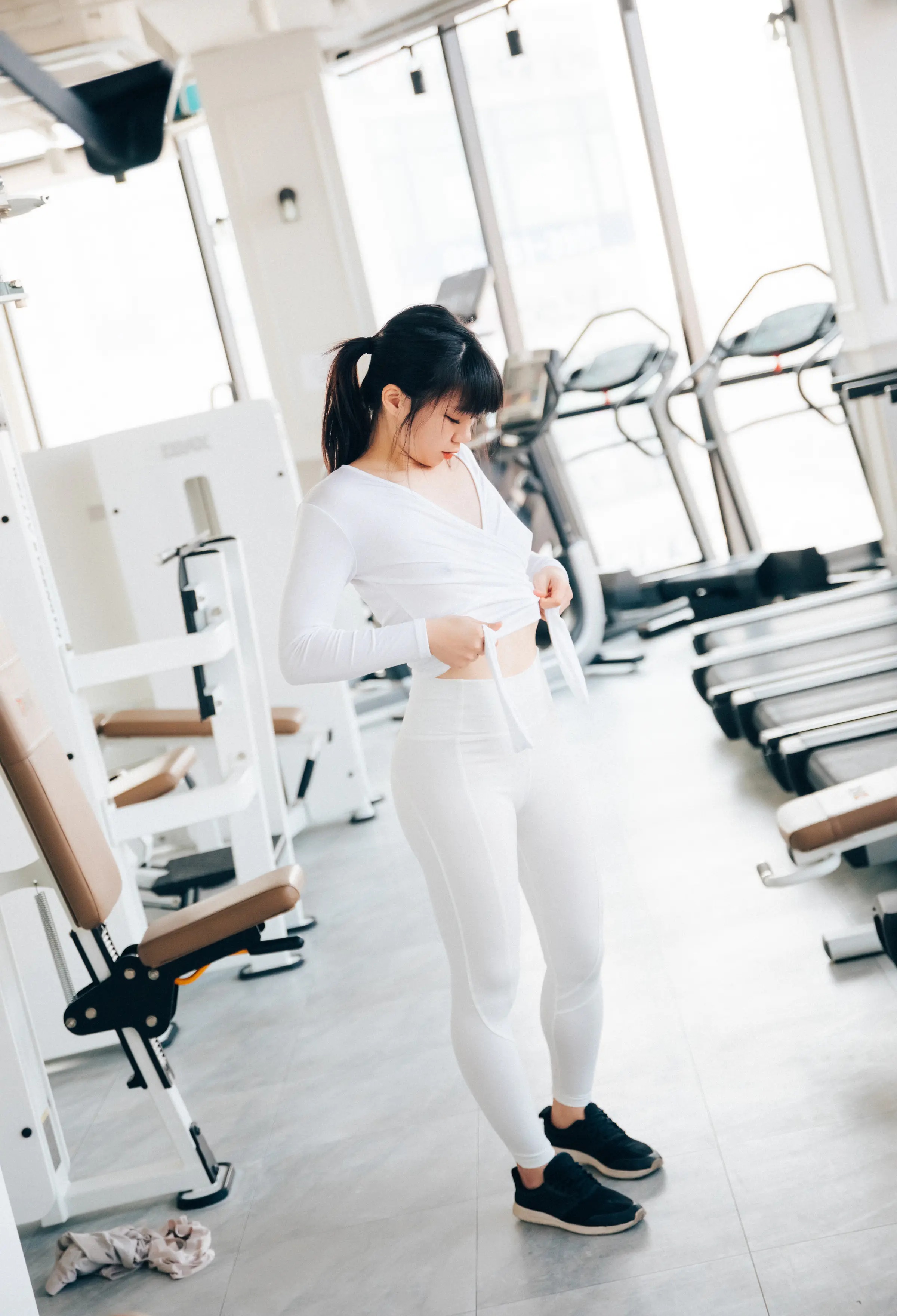韩国写真机构_Loozy_No.046 &ndash; Kissme Strip Fitness + Video [85P]Xiuren秀人写真高清美女套图写真下载-看套图看套图