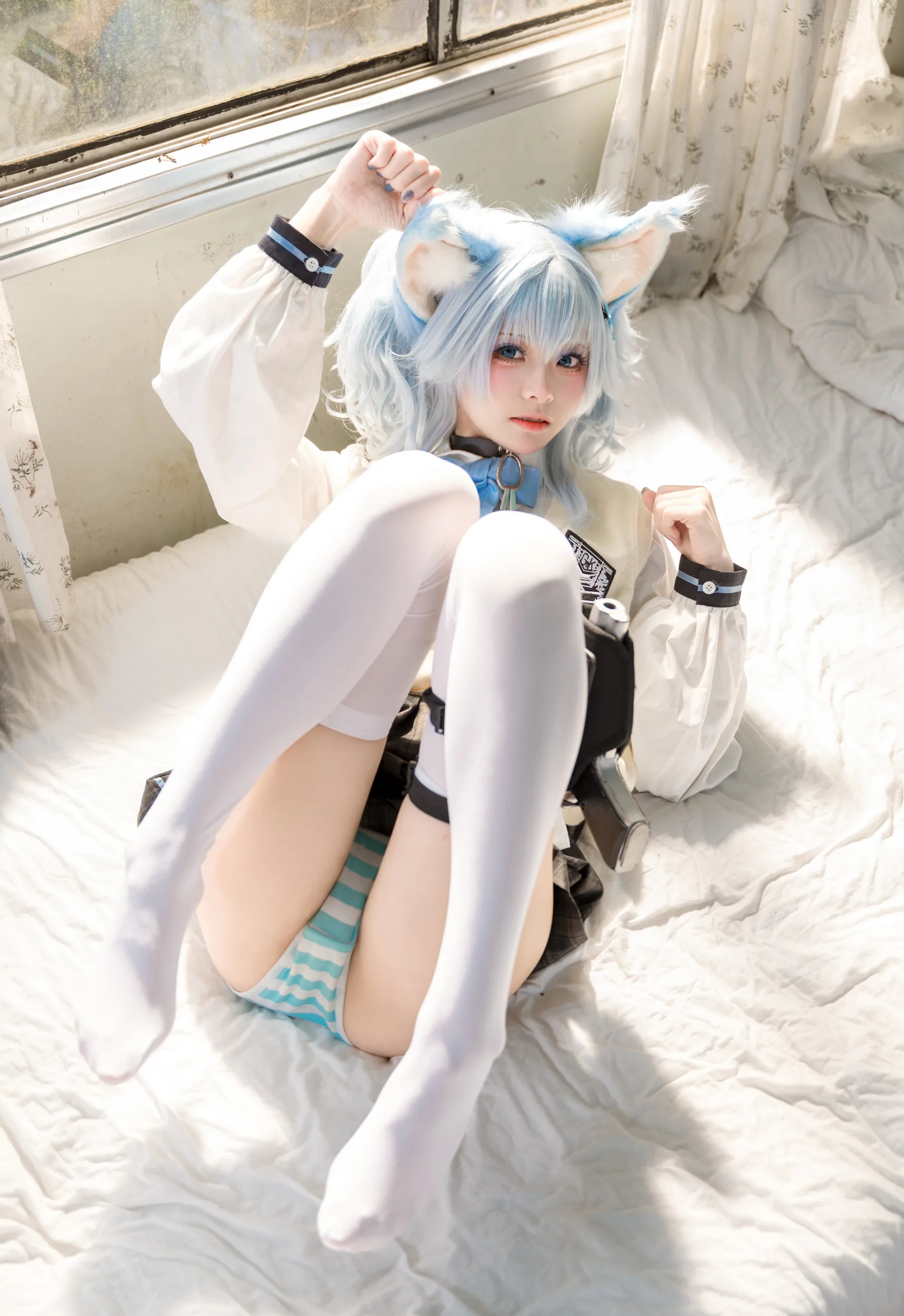 人气Coser美女_九柒喵_No.006 PA15 超高校级心跳物语 (少女前线) [20P]Xiuren秀人写真高清美女套图写真下载-看套图看套图