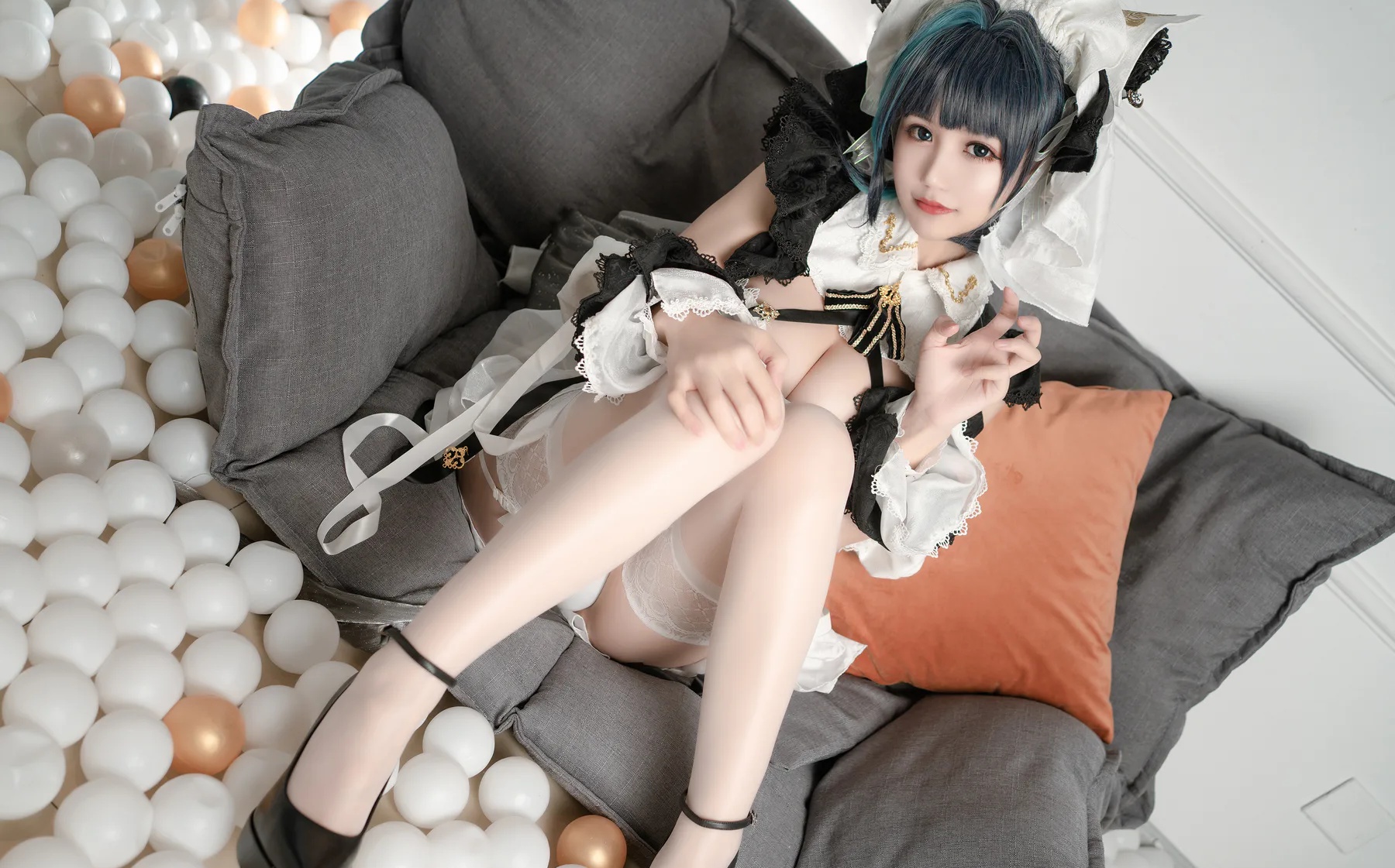 二次元博主_小仓千代w_No.018 柴郡 主题写真 [20P]Xiuren秀人写真高清美女套图写真下载-看套图看套图
