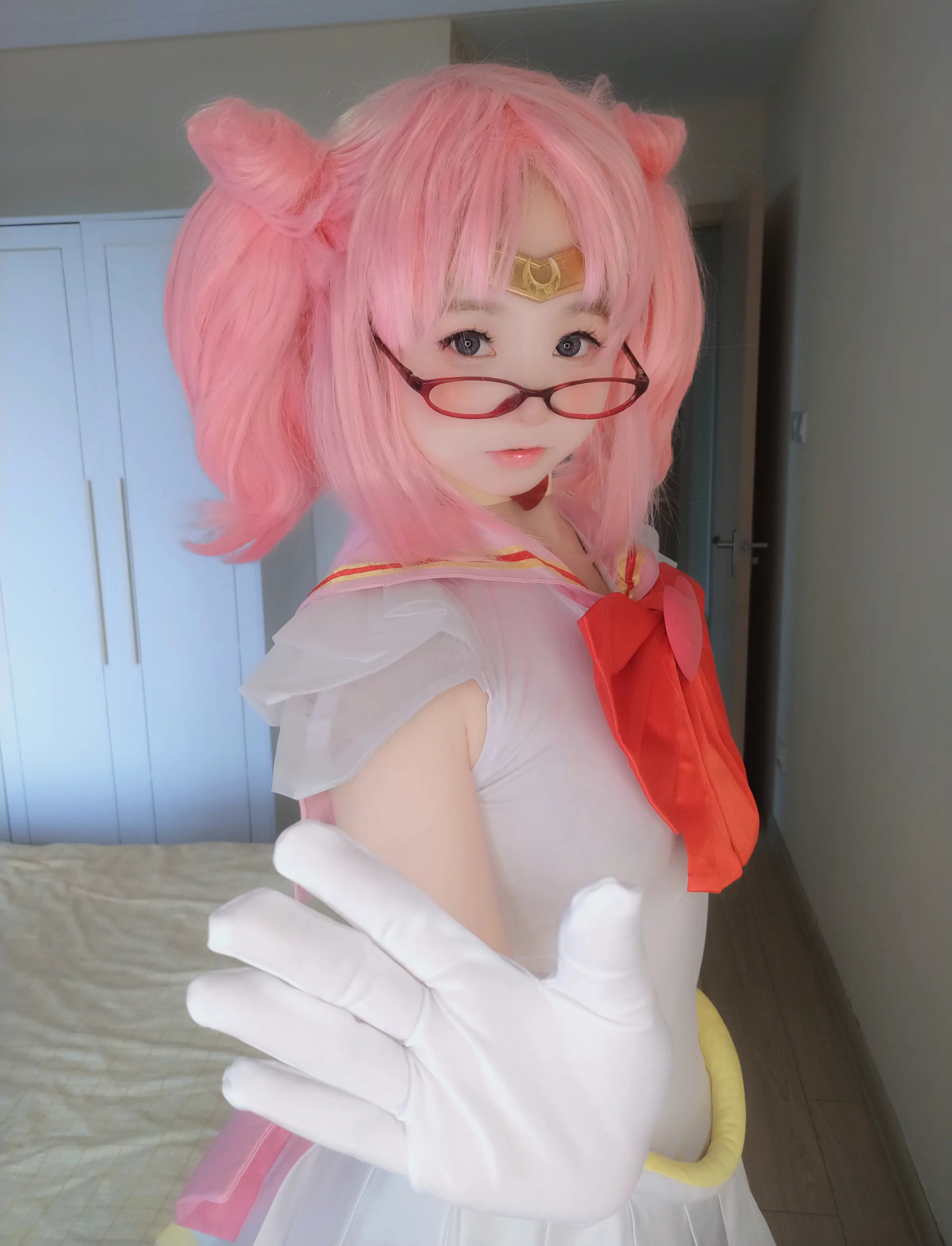 Coser美女_软妹摇摇乐yoyo_No.101 Chibiusa Tsukino [110P]-看套图