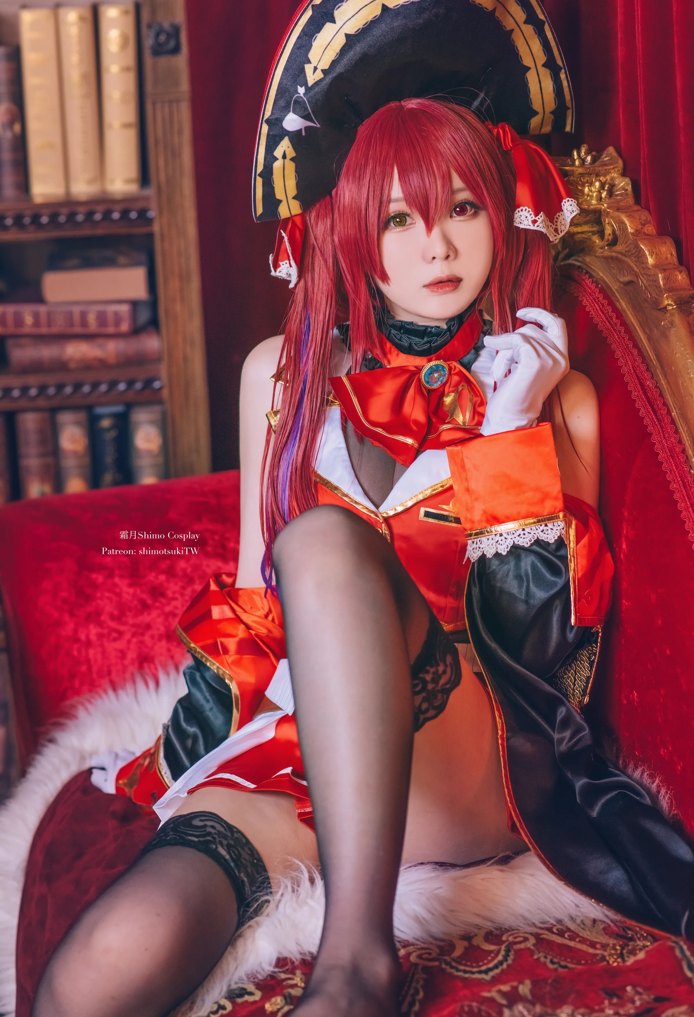 Coser美女_霜月shimo_No.086 &ndash; Houshou Marine [18P]Xiuren秀人写真高清美女套图写真下载-看套图看套图