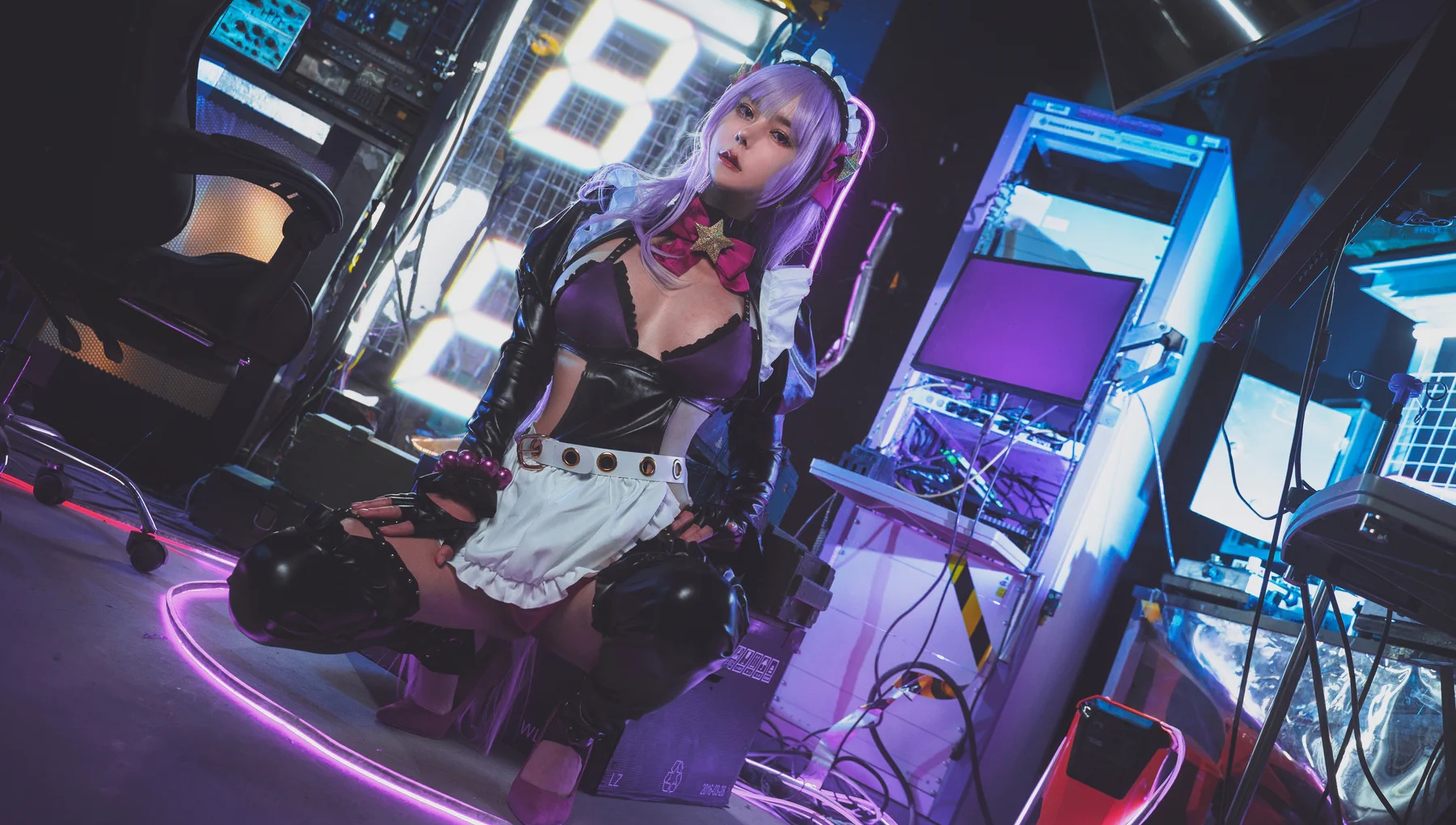 动漫博主_亚马逊鲶鱼_No.024 &ndash; BB同人女仆 主题写真 [16P]Xiuren秀人写真高清美女套图写真下载-看套图看套图