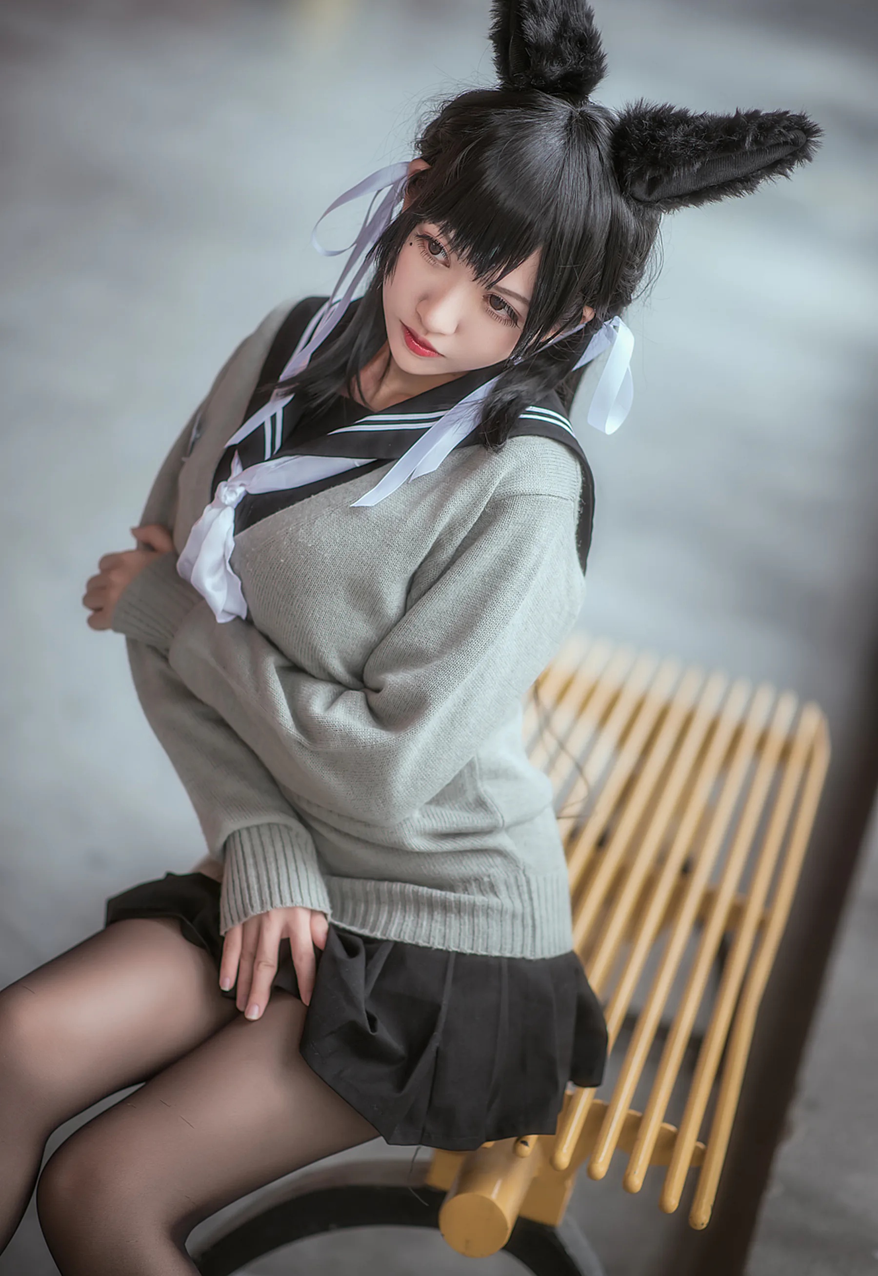 动漫博主_鳗鱼霏儿_No.039 碧蓝航线 爱宕 犬 主题写真 [12P]Xiuren秀人写真高清美女套图写真下载-看套图看套图