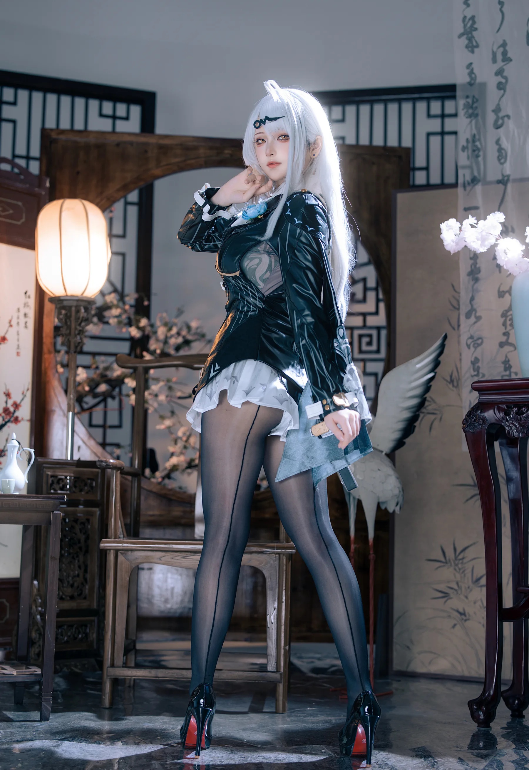 图片[5]-动漫博主_屿鱼Yukako_No.062 &ndash; 仪玄 墨形影踪 主题写真 [50P]-Coser网络美女论坛-免费套图-看套图