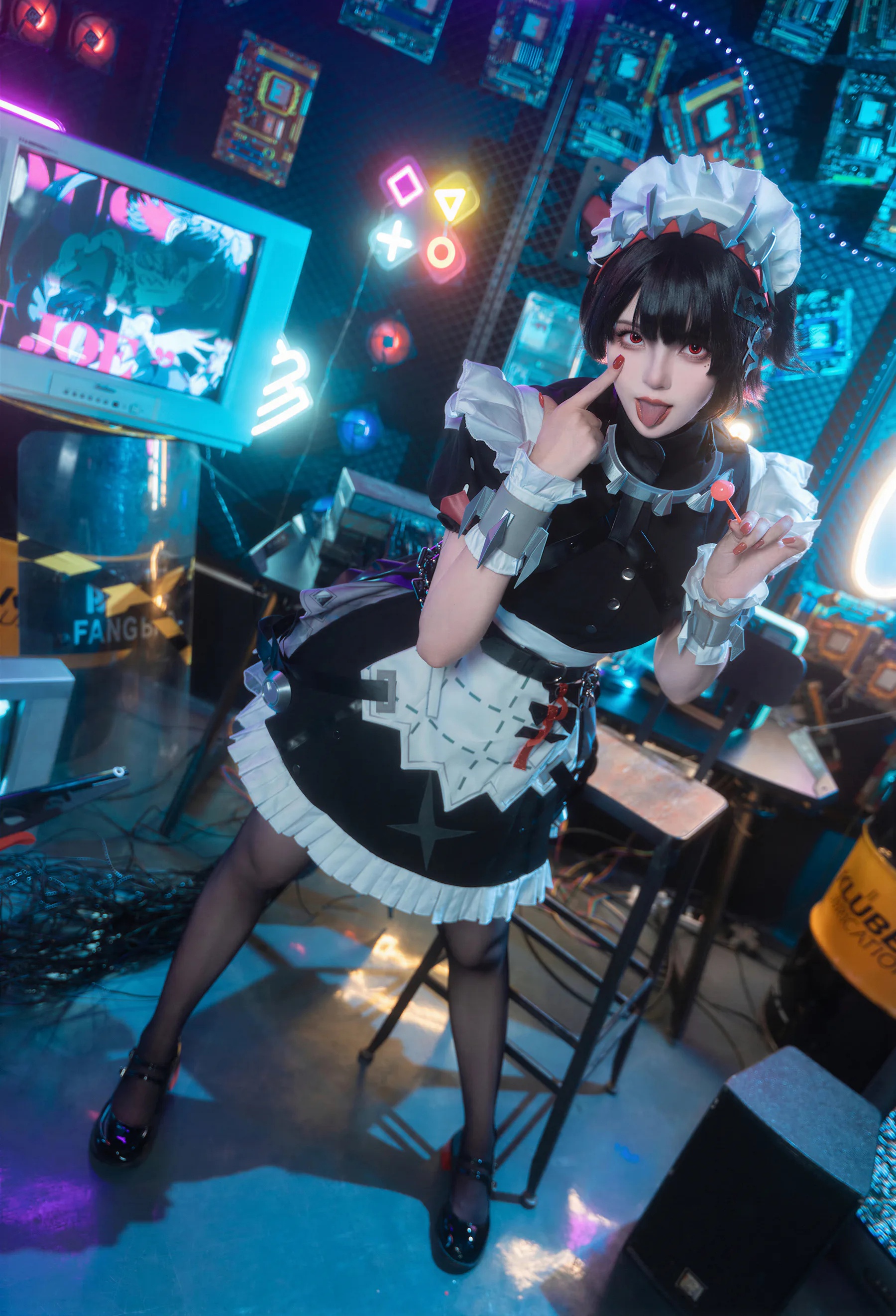 网络美女_Natsuko夏夏子_No.102 绝区零 艾莲乔 主题写真 [93P]Xiuren秀人写真高清美女套图写真下载-看套图看套图