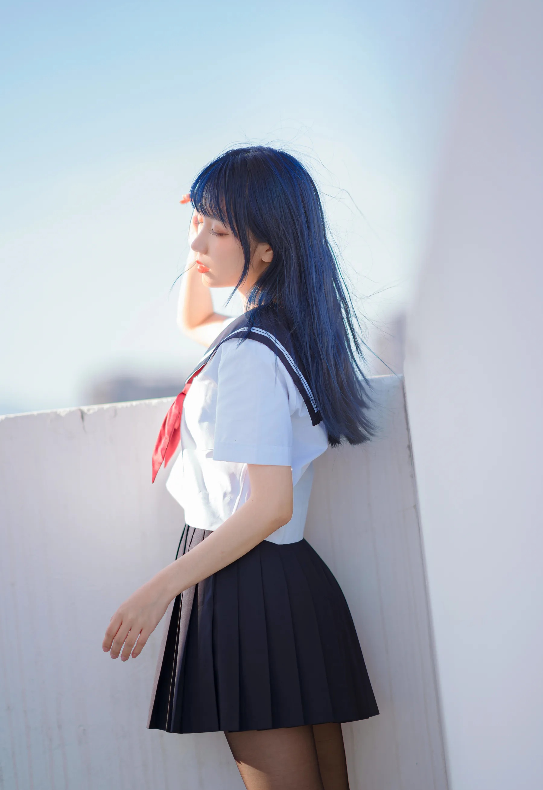 Coser美女_果咩酱w_No.019 &ndash; JK制服 主题写真 [30P]Xiuren秀人写真高清美女套图写真下载-看套图看套图