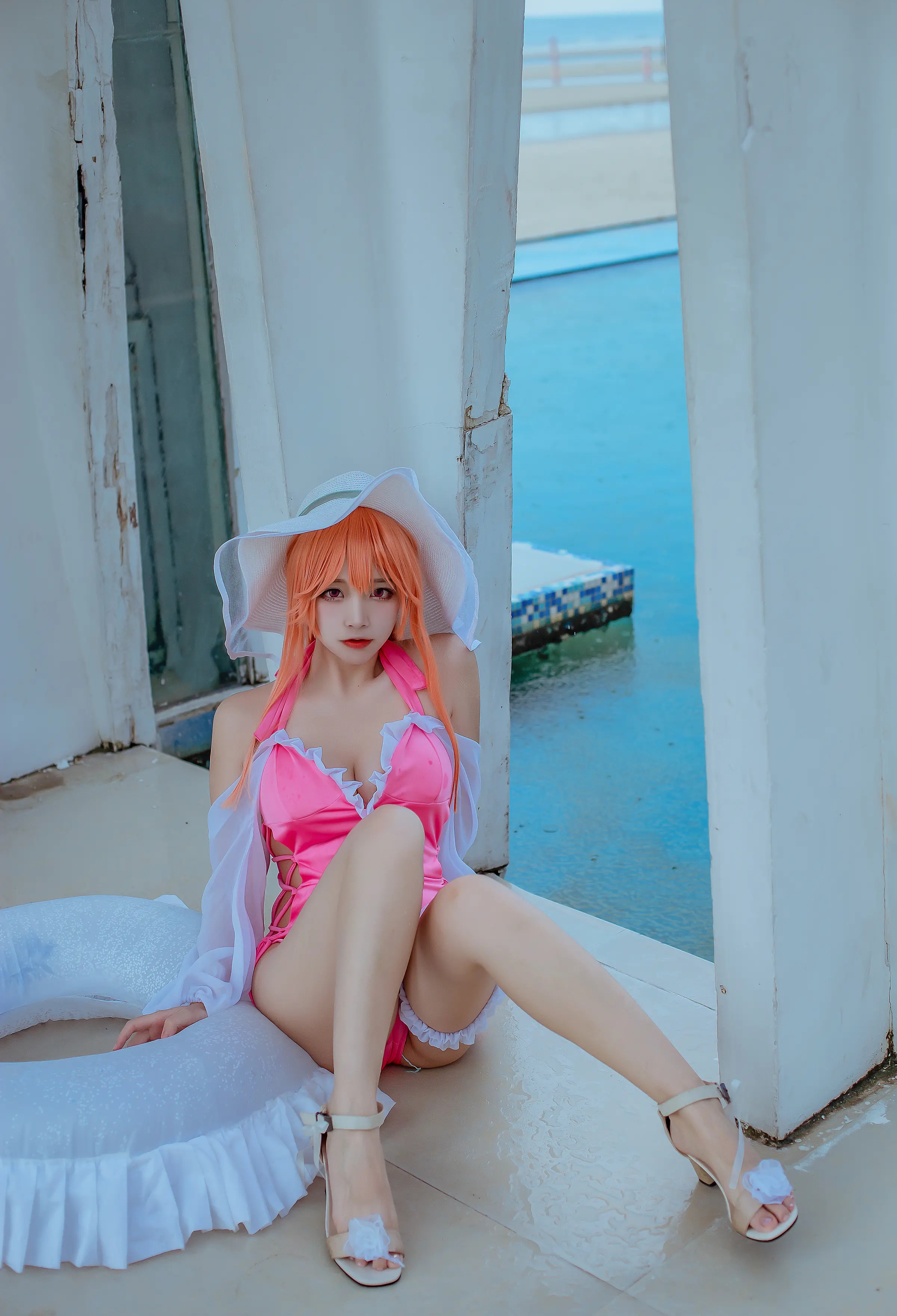 Coser美女_二佐nisa_No.112 &ndash; 碧蓝航线 黎塞留泳装 主题写真 [9P]Xiuren秀人写真高清美女套图写真下载-看套图看套图