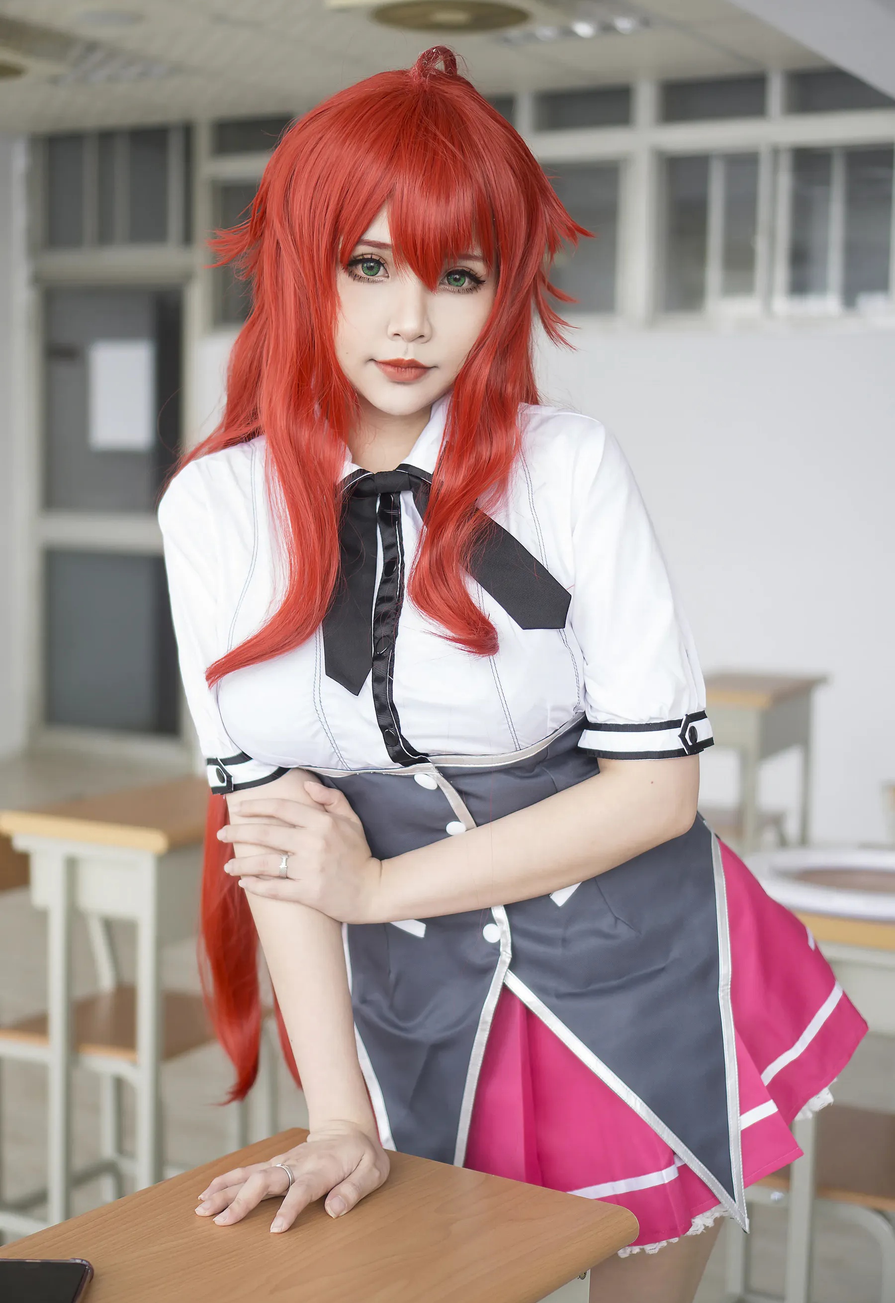越南Coser美女_Hana Bunny_No.094 &ndash; Kitty Rias 主题写真 [13P]Xiuren秀人写真高清美女套图写真下载-看套图看套图