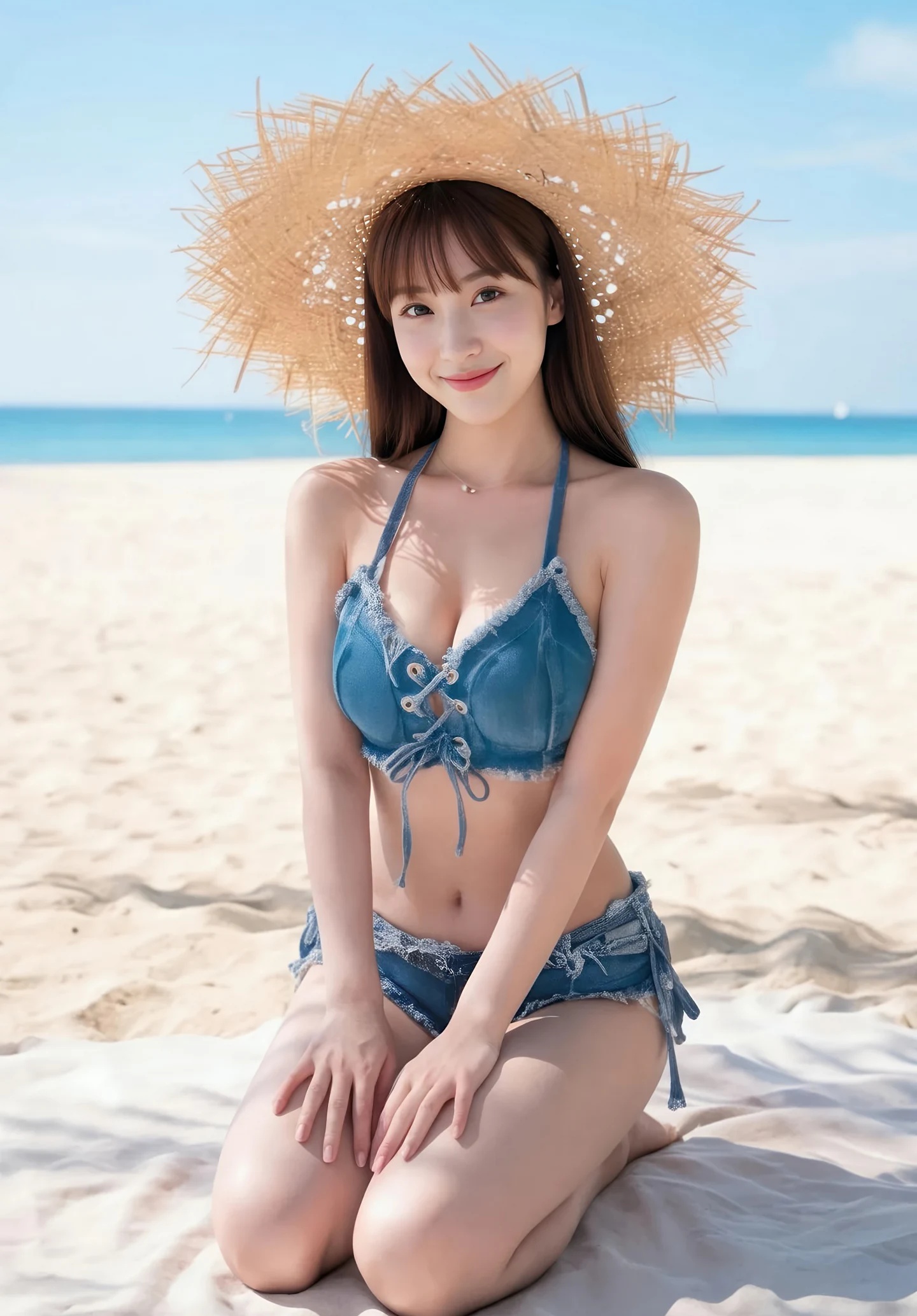 AIG美女_No.533_婉婉_沙滩比基尼 主题写真 [85+1P]-看套图