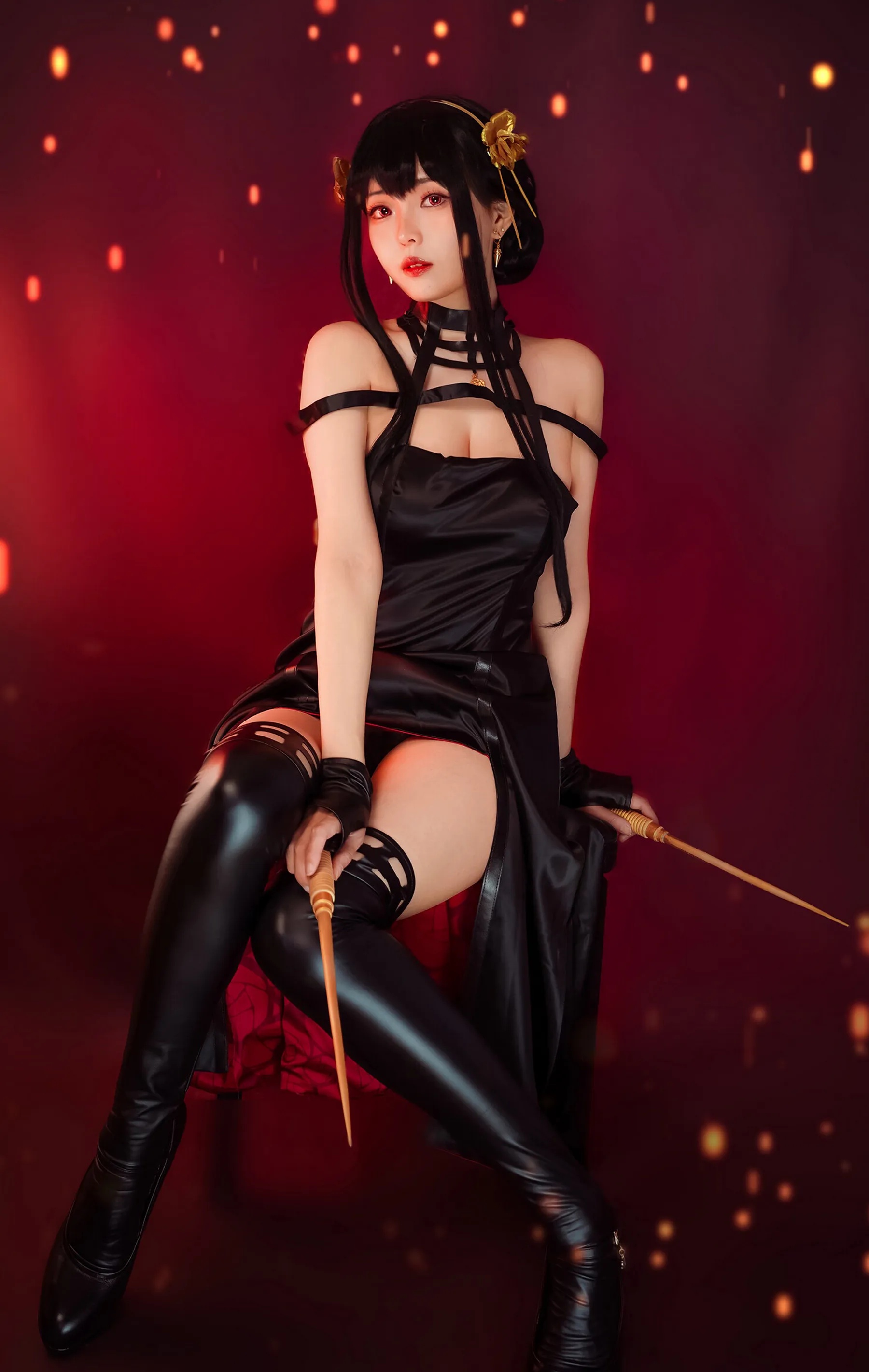 Coser妹子_ElyEE子_No.140 Yor Forger 主题写真 [17P]-看套图