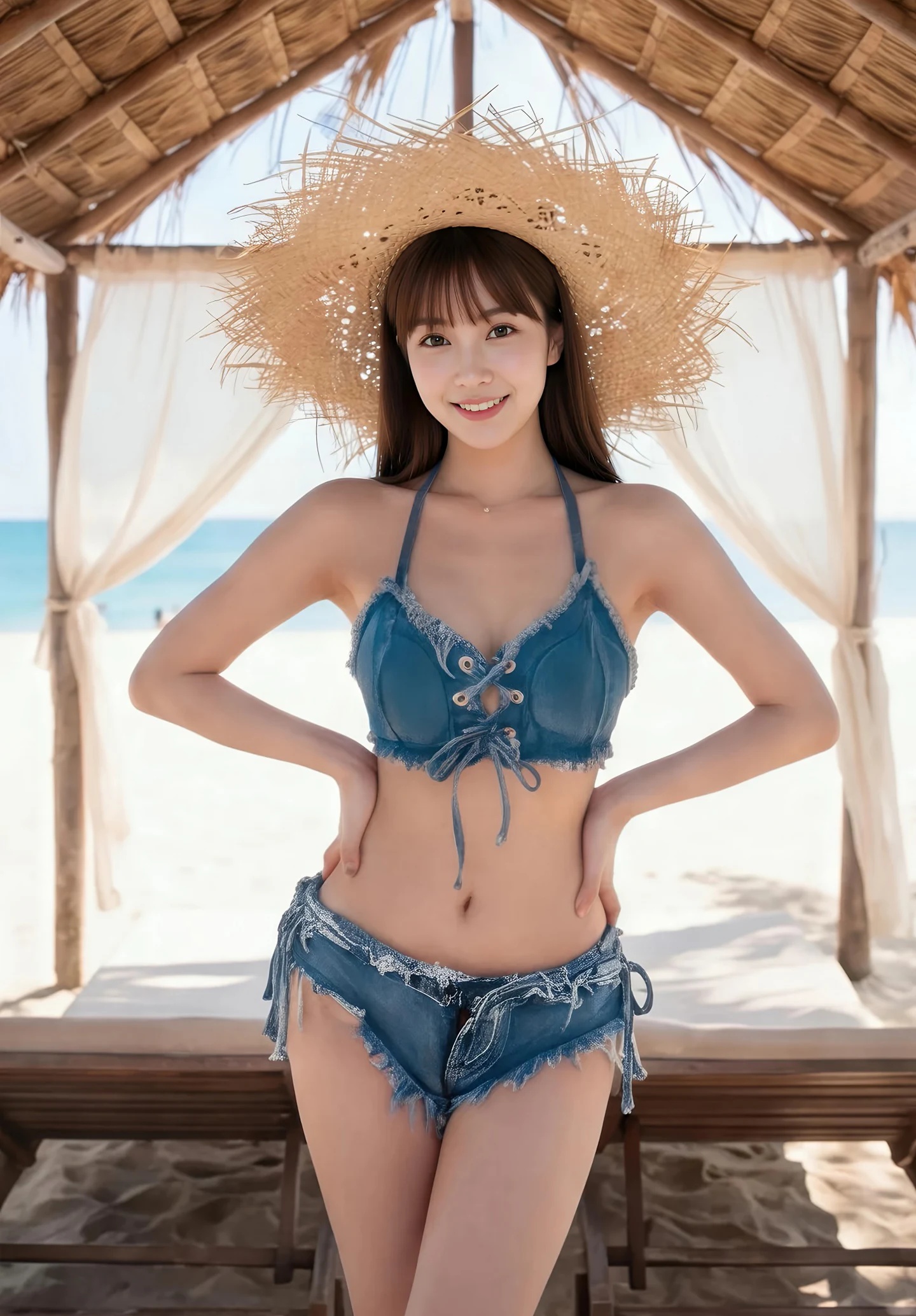 AIG美女_No.533_婉婉_沙滩比基尼 主题写真 [85+1P]-看套图