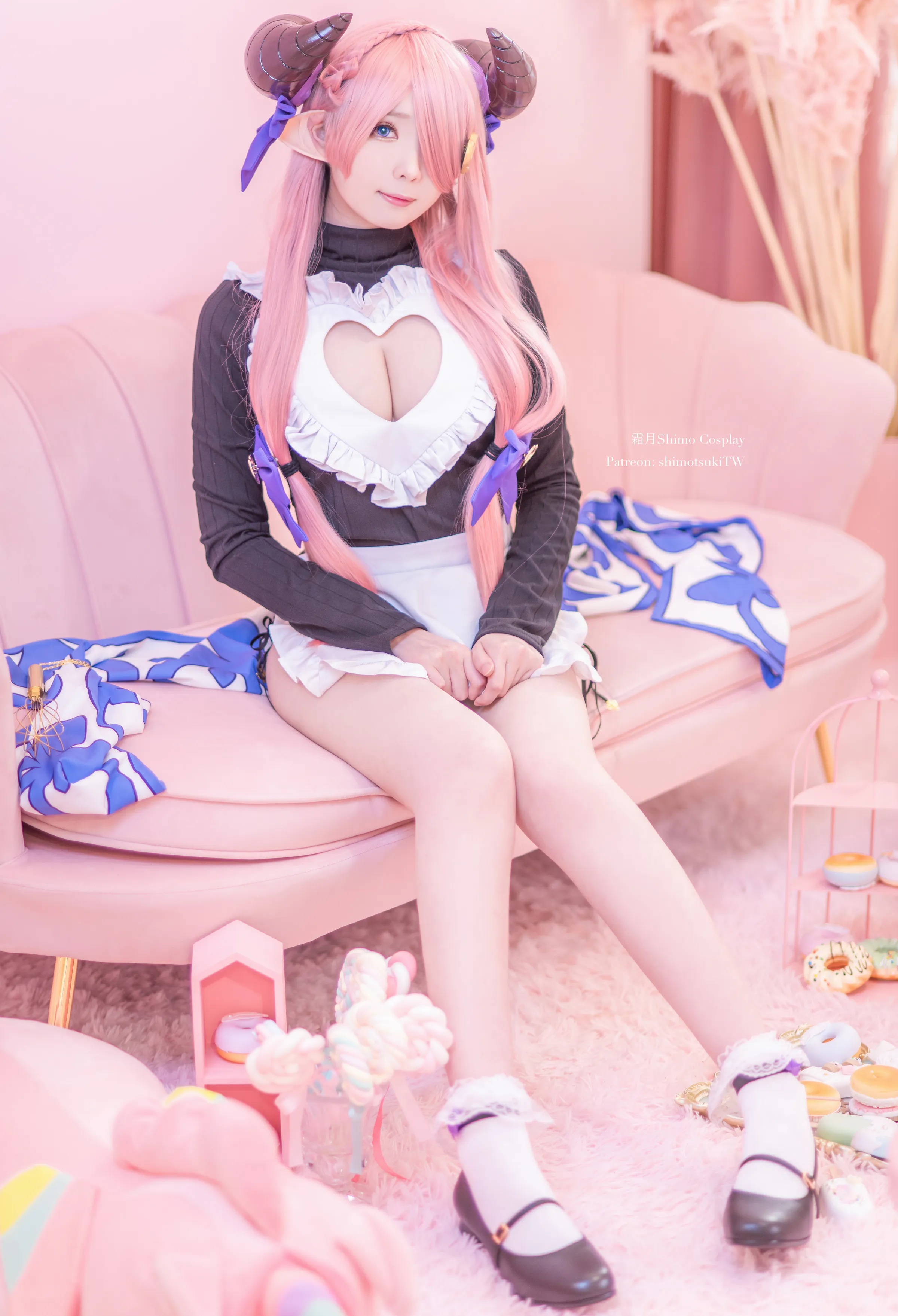 Coser美女_霜月shimo_No.053 &ndash; 娜露梅雅 情人节 主题写真 [12P]Xiuren秀人写真高清美女套图写真下载-看套图看套图