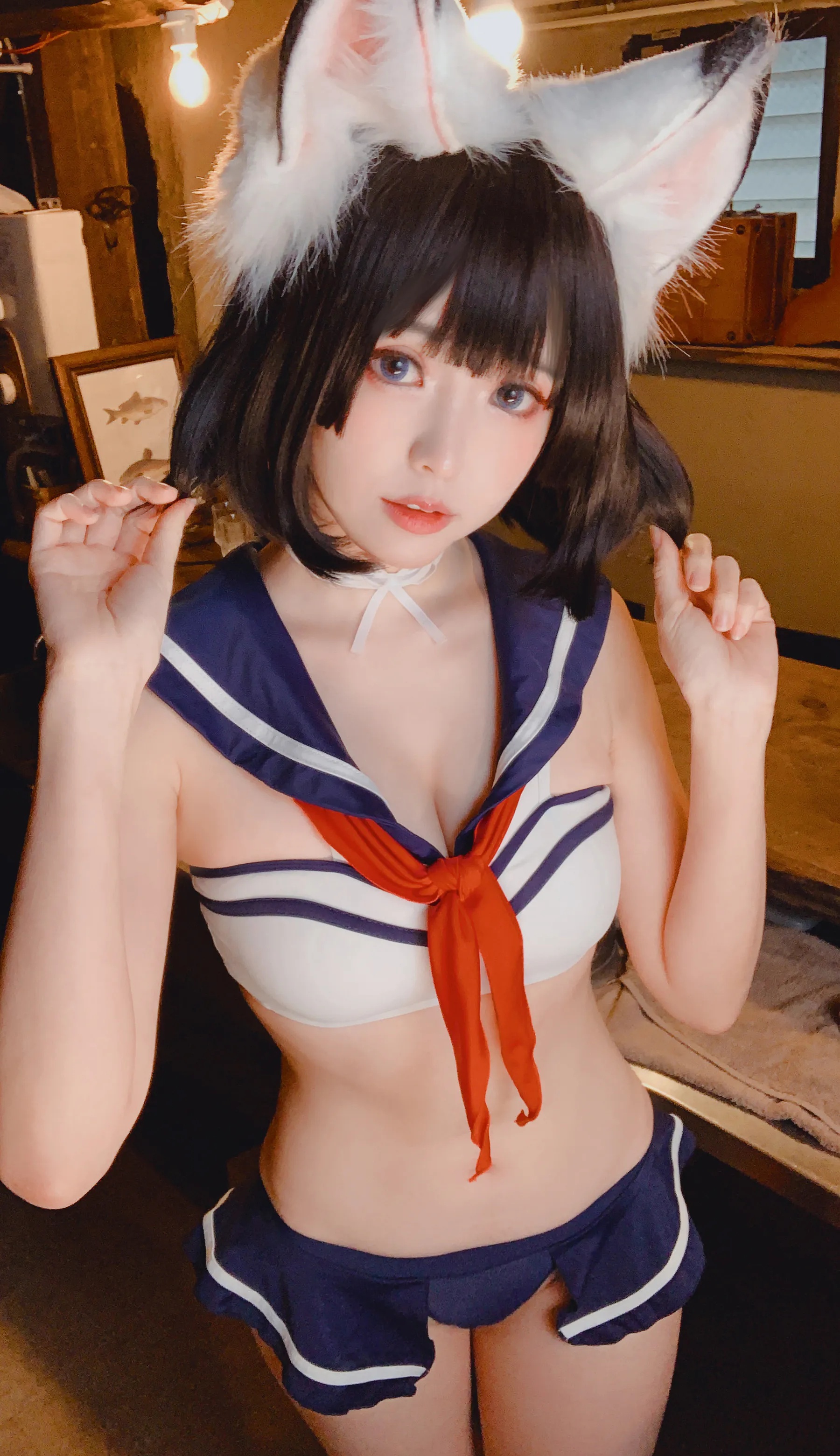 Coser妹子_ElyEE子_No.084 Kemomimi Izakaya 獸耳居酒屋 [31P]Xiuren秀人写真高清美女套图写真下载-看套图看套图