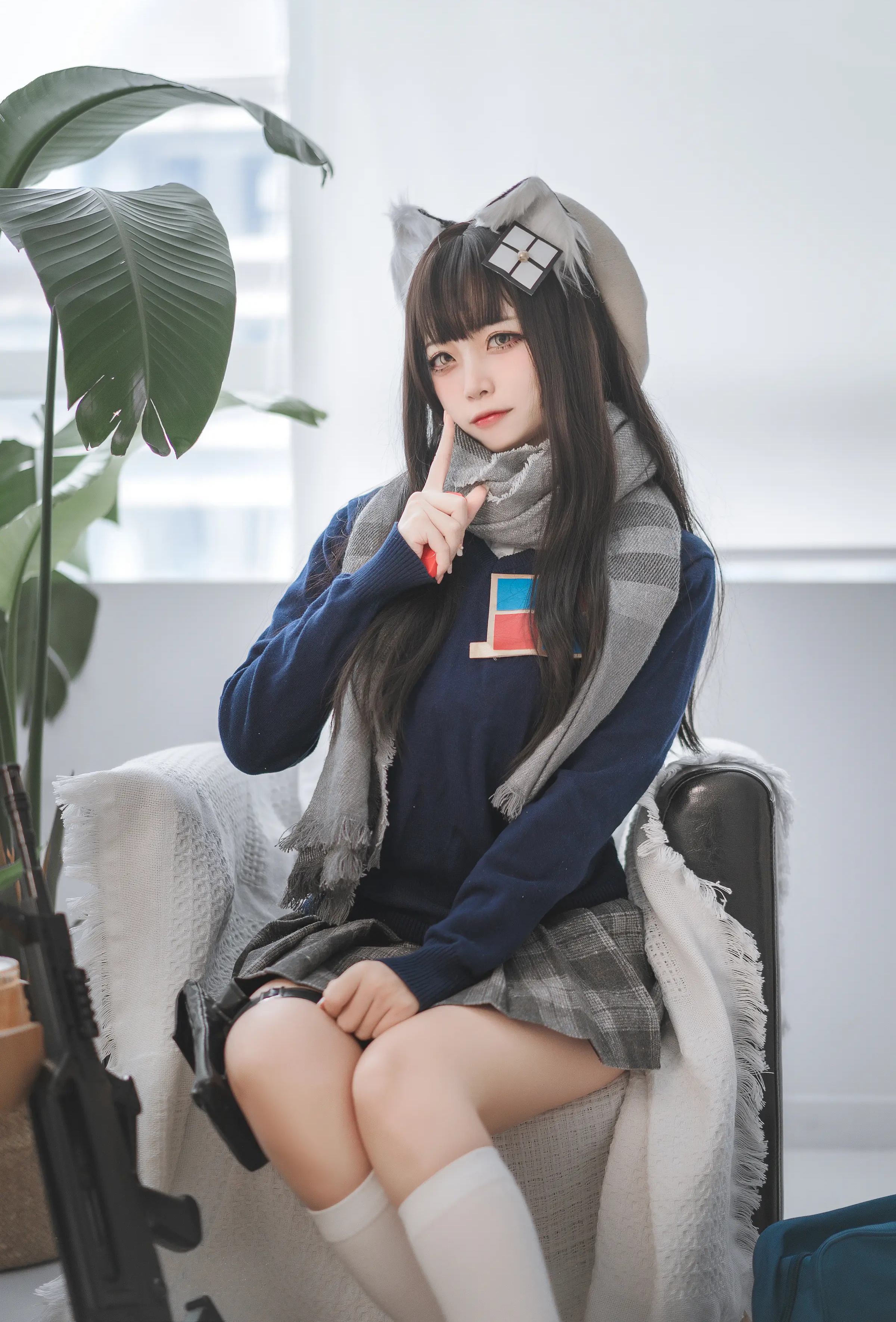 Coser美女_二佐nisa_No.093 &ndash; 11月铁粉福利 少前95式JK [13P]Xiuren秀人写真高清美女套图写真下载-看套图看套图