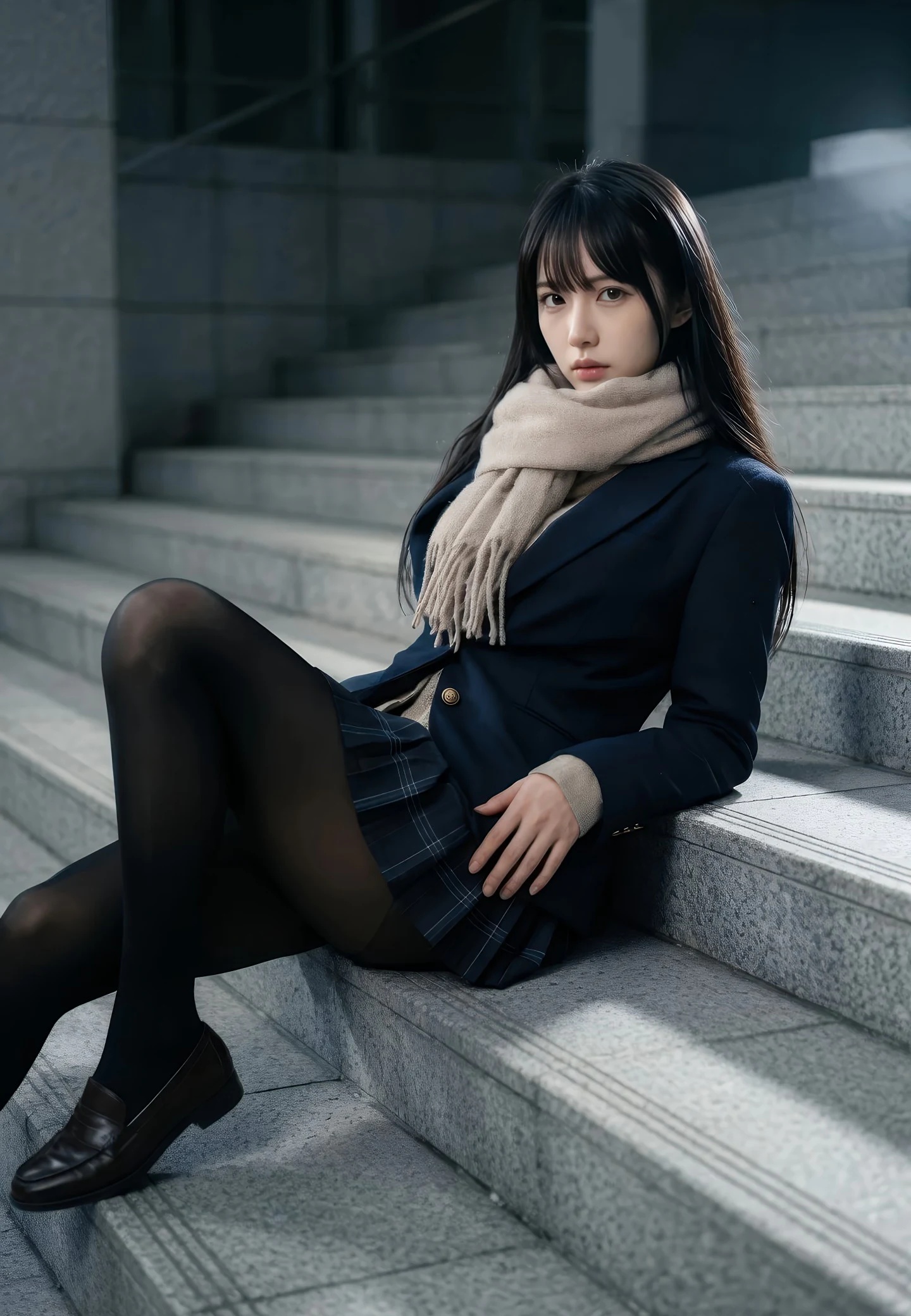 AIG美女_No.545_芭喜mila_白衬衫配JK短裙 主题写真 [67+1P]-看套图