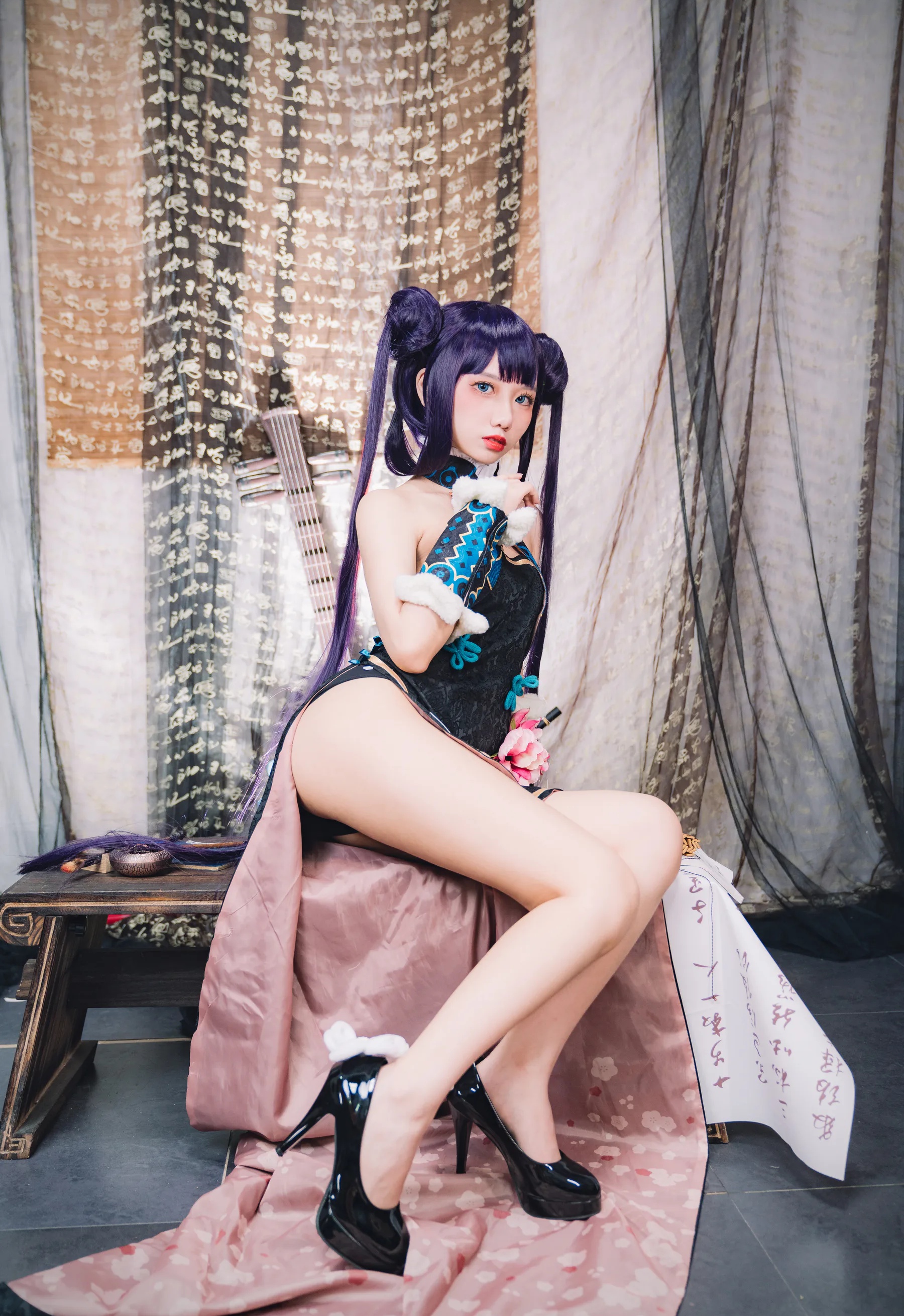 Coser美女_果咩酱w_No.009 &ndash; 杨贵妃 主题写真 [30P]Xiuren秀人写真高清美女套图写真下载-看套图看套图