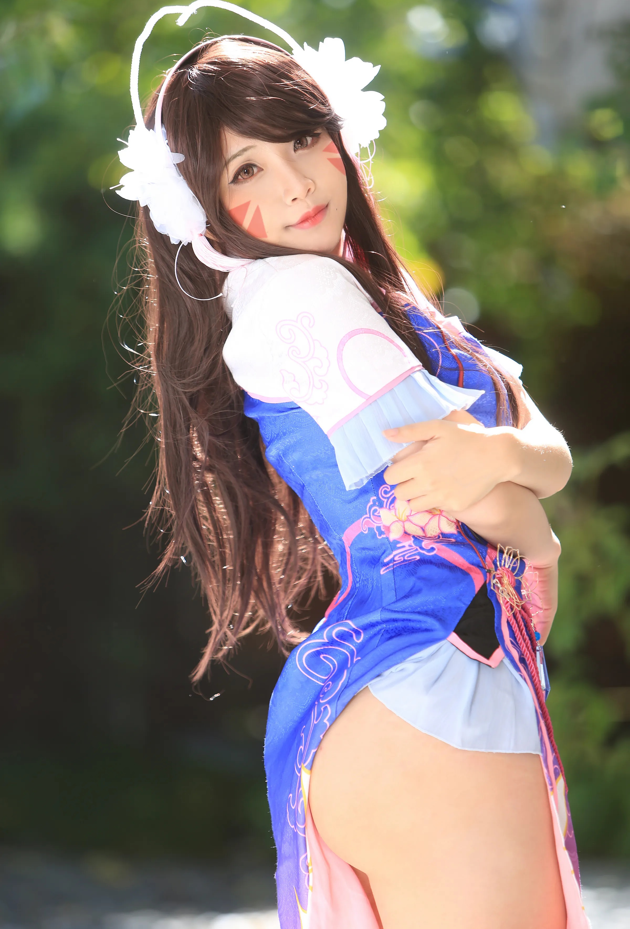 越南Coser美女_Hana Bunny_No.041 &ndash; Cheongsam D.va 主题写真 [8P]Xiuren秀人写真高清美女套图写真下载-看套图看套图