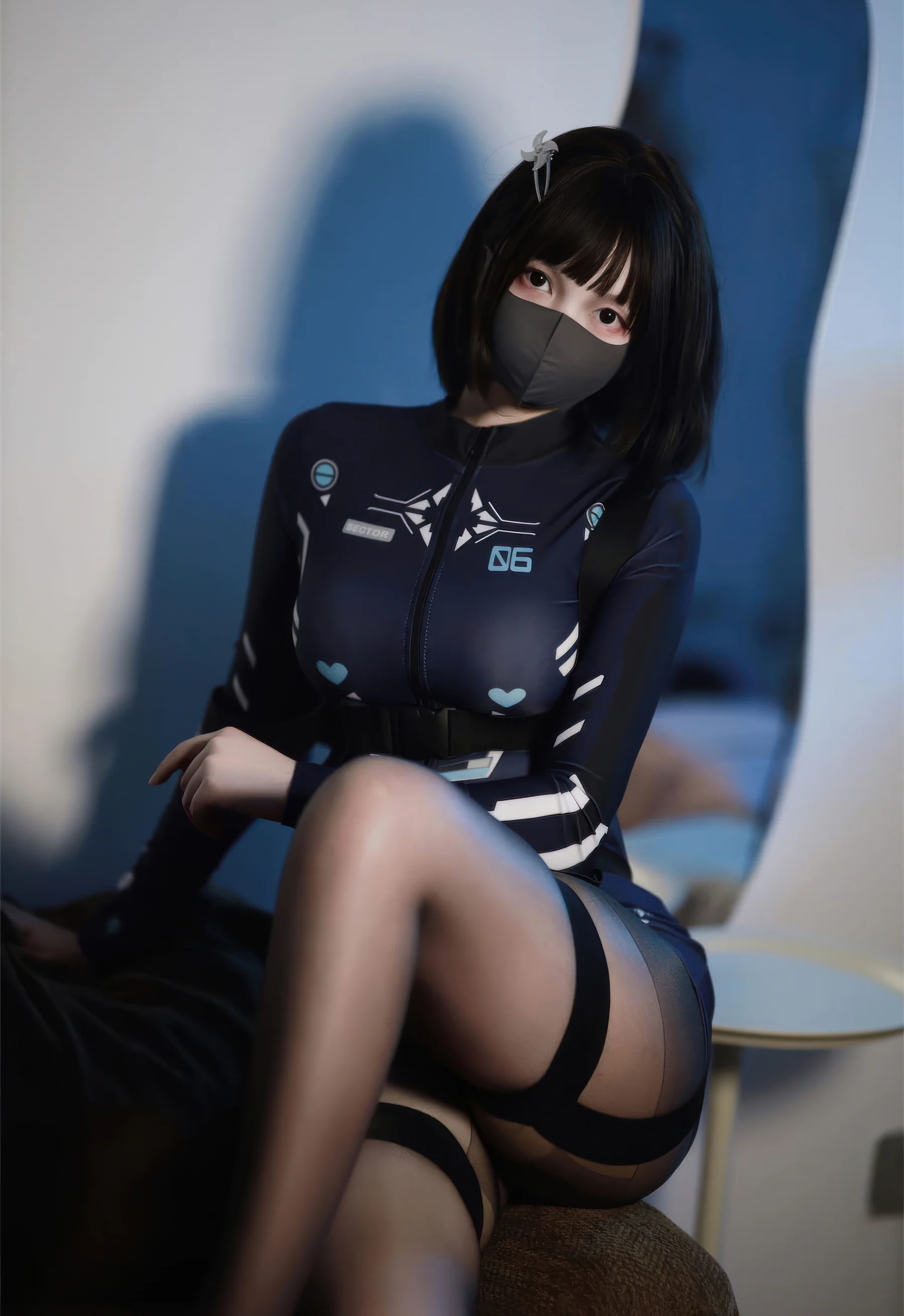 Coser美女_洛桑w伊梓_No.021 &ndash; 2025年9月会员专属 特工稽查 [26P]Xiuren秀人写真高清美女套图写真下载-看套图看套图