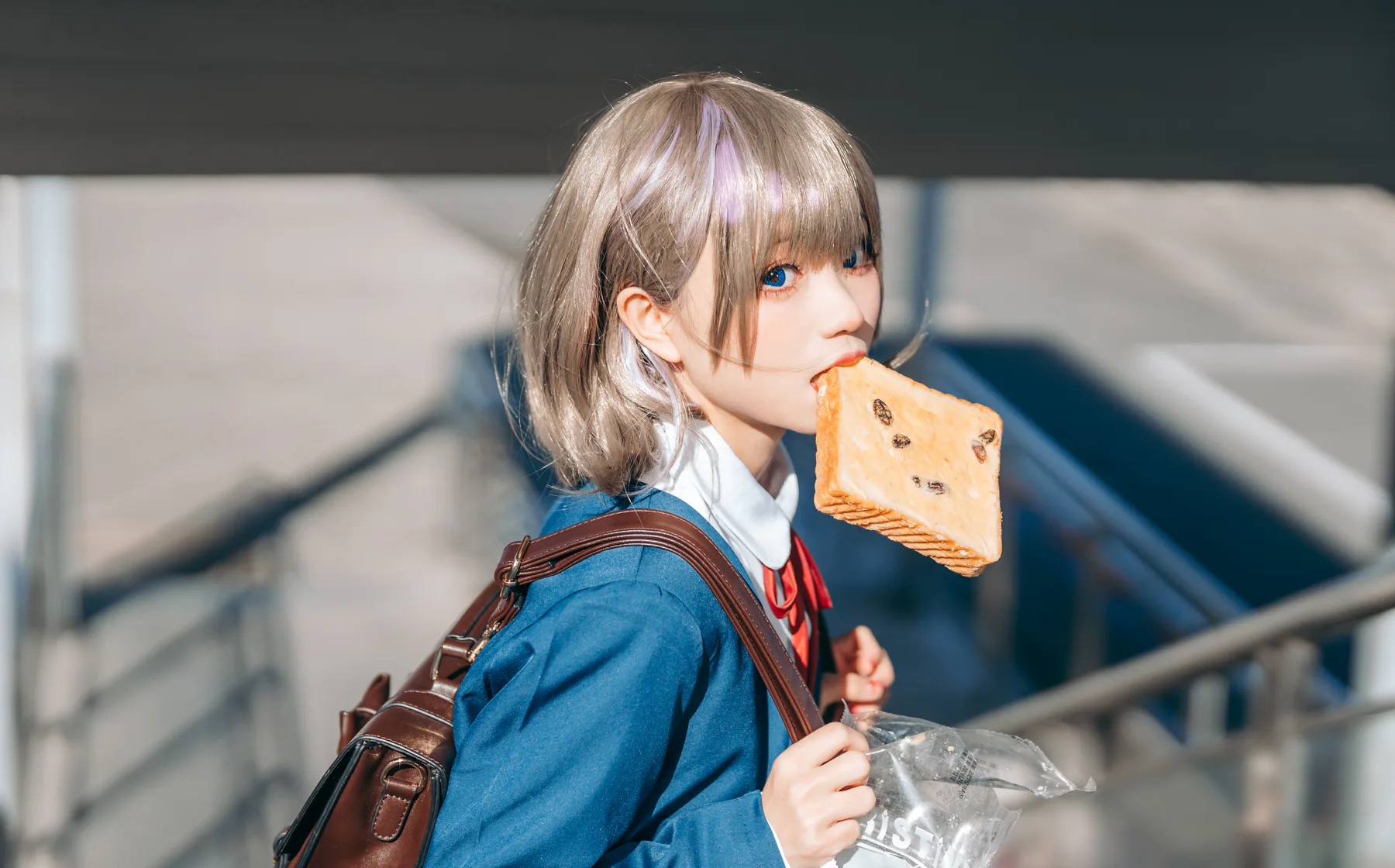 动漫博主_花柒hana_No.019 &ndash; 唐可可校服 主题写真 [15P]Xiuren秀人写真高清美女套图写真下载-看套图看套图