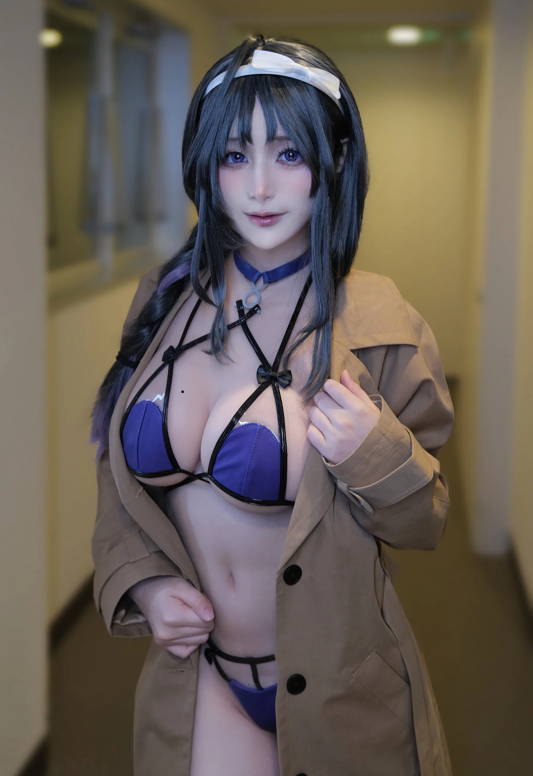 颜值博主_幼愛Youmeko_No.028 &ndash; 碧藍航線 定安 [23P]Xiuren秀人写真高清美女套图写真下载-看套图看套图