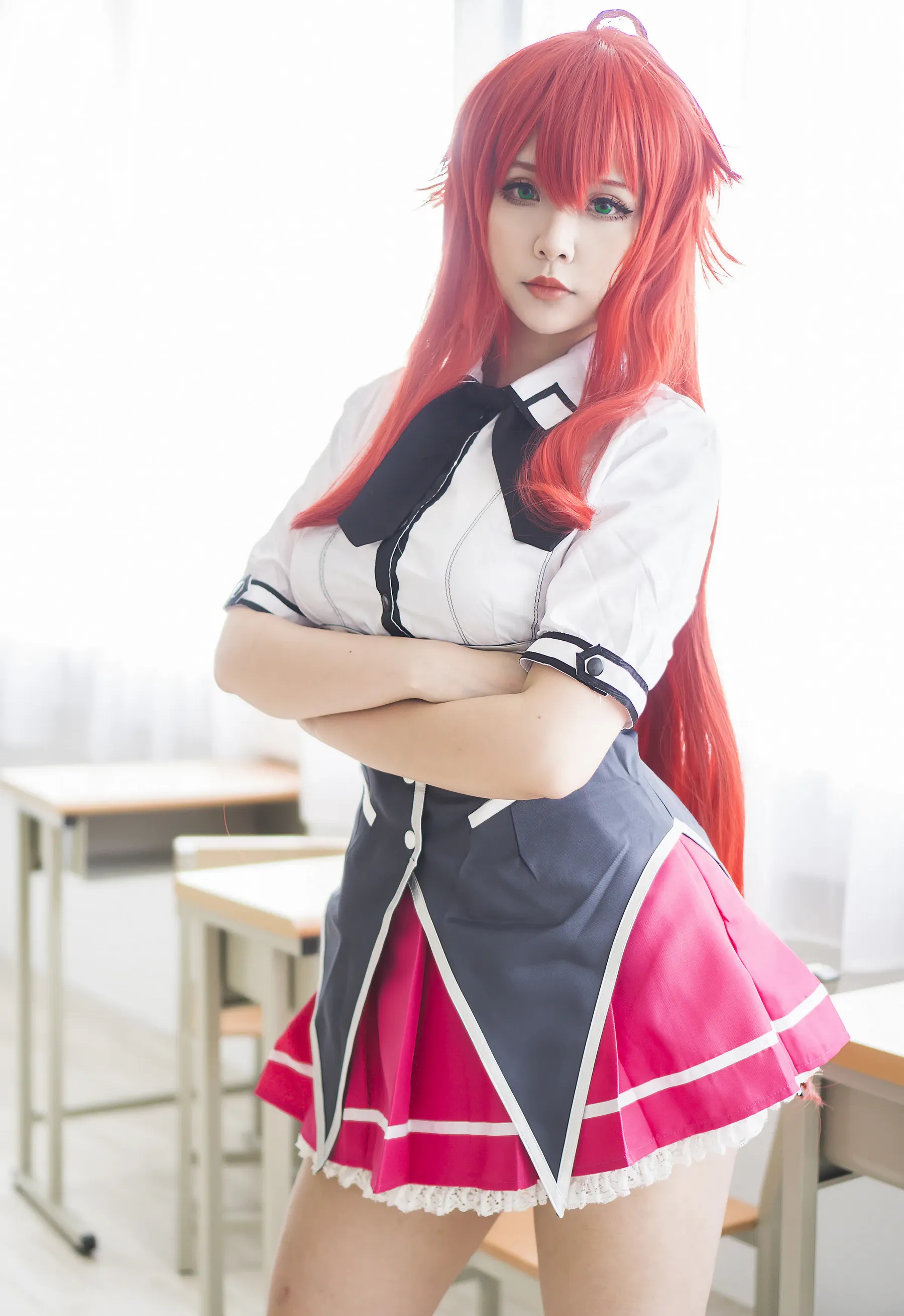越南Coser美女_Hana Bunny_No.094 &ndash; Kitty Rias 主题写真 [13P]Xiuren秀人写真高清美女套图写真下载-看套图看套图