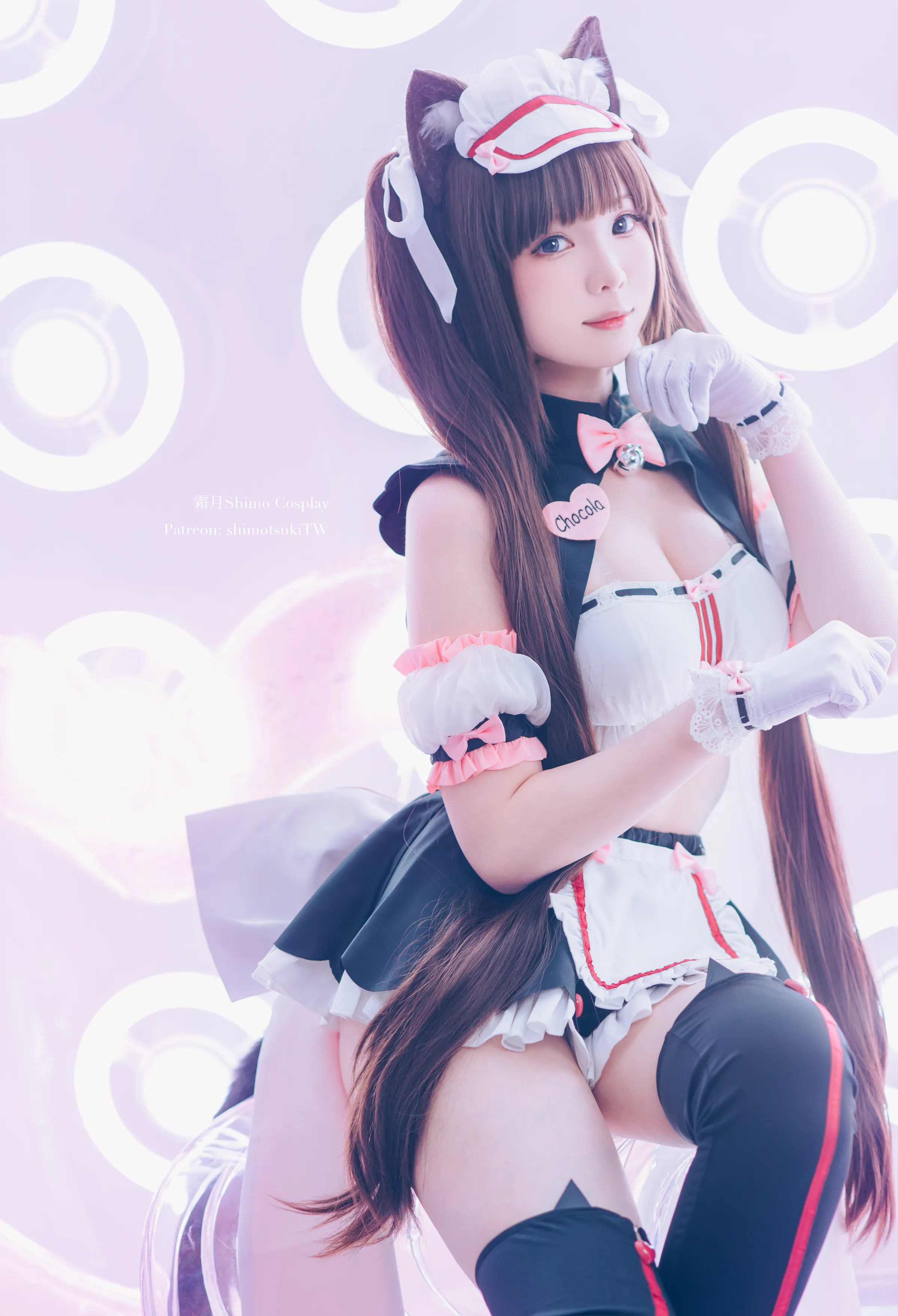 Coser美女_霜月shimo_No.056 &ndash; NEKOPARA 巧克力赛车服 主题写真 [12P]Xiuren秀人写真高清美女套图写真下载-看套图看套图