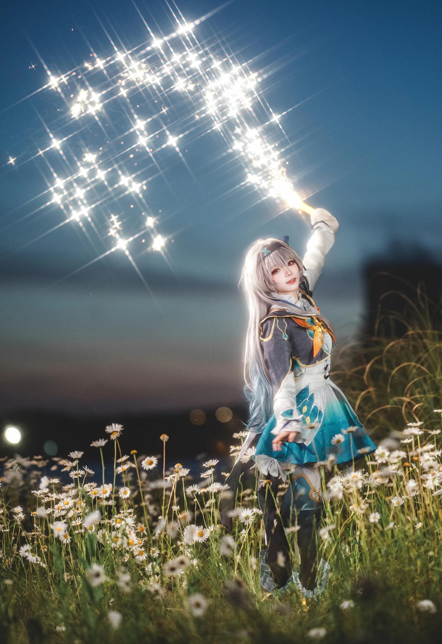 动漫博主_花柒hana_No.037 &ndash; 崩坏&middot;星穹铁道 流萤 [18P]Xiuren秀人写真高清美女套图写真下载-看套图看套图
