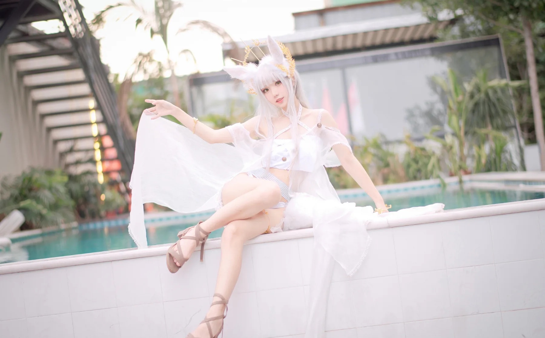 动漫博主_花柒hana_No.006 &ndash; 白金cos泳装 主题写真 [18P]Xiuren秀人写真高清美女套图写真下载-看套图看套图