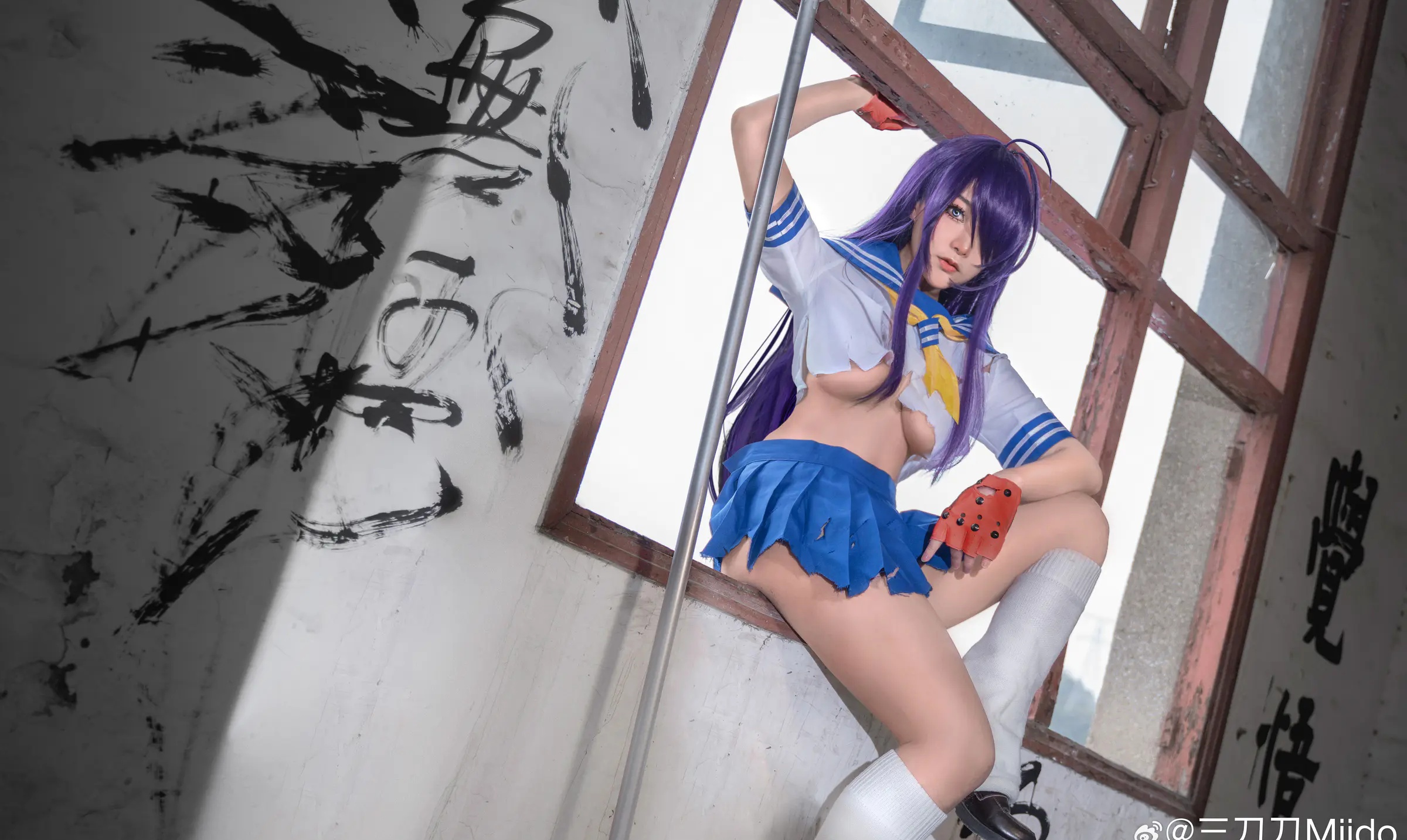 Coser美女_三刀刀miido_No.042 &ndash; 关羽云长 主题写真 [16P]Xiuren秀人写真高清美女套图写真下载-看套图看套图