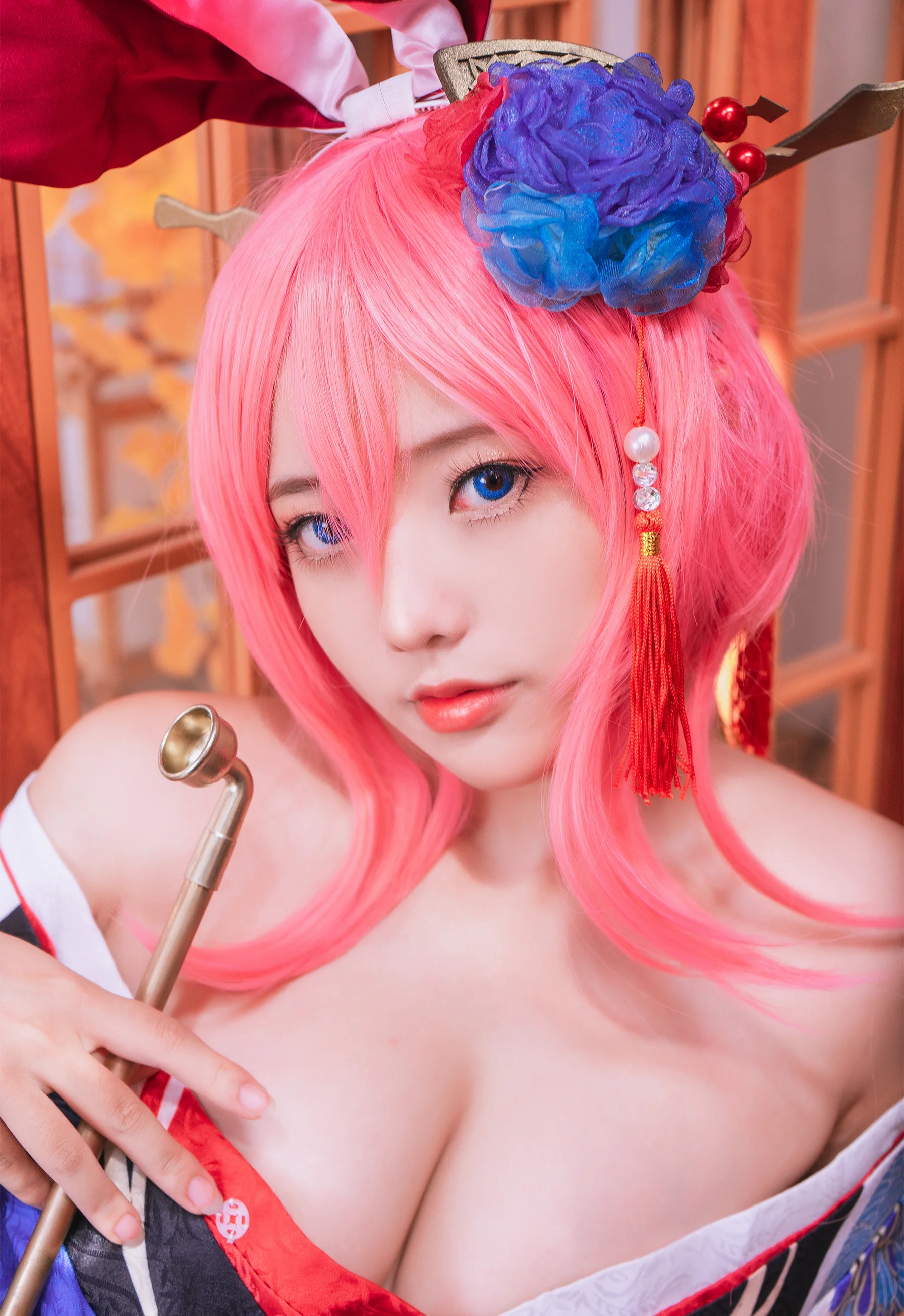 华裔Coser美女_Messie Huang_No.045 &ndash; Yae Sakura Honkai Impact 3rd [37P]Xiuren秀人写真高清美女套图写真下载-看套图看套图