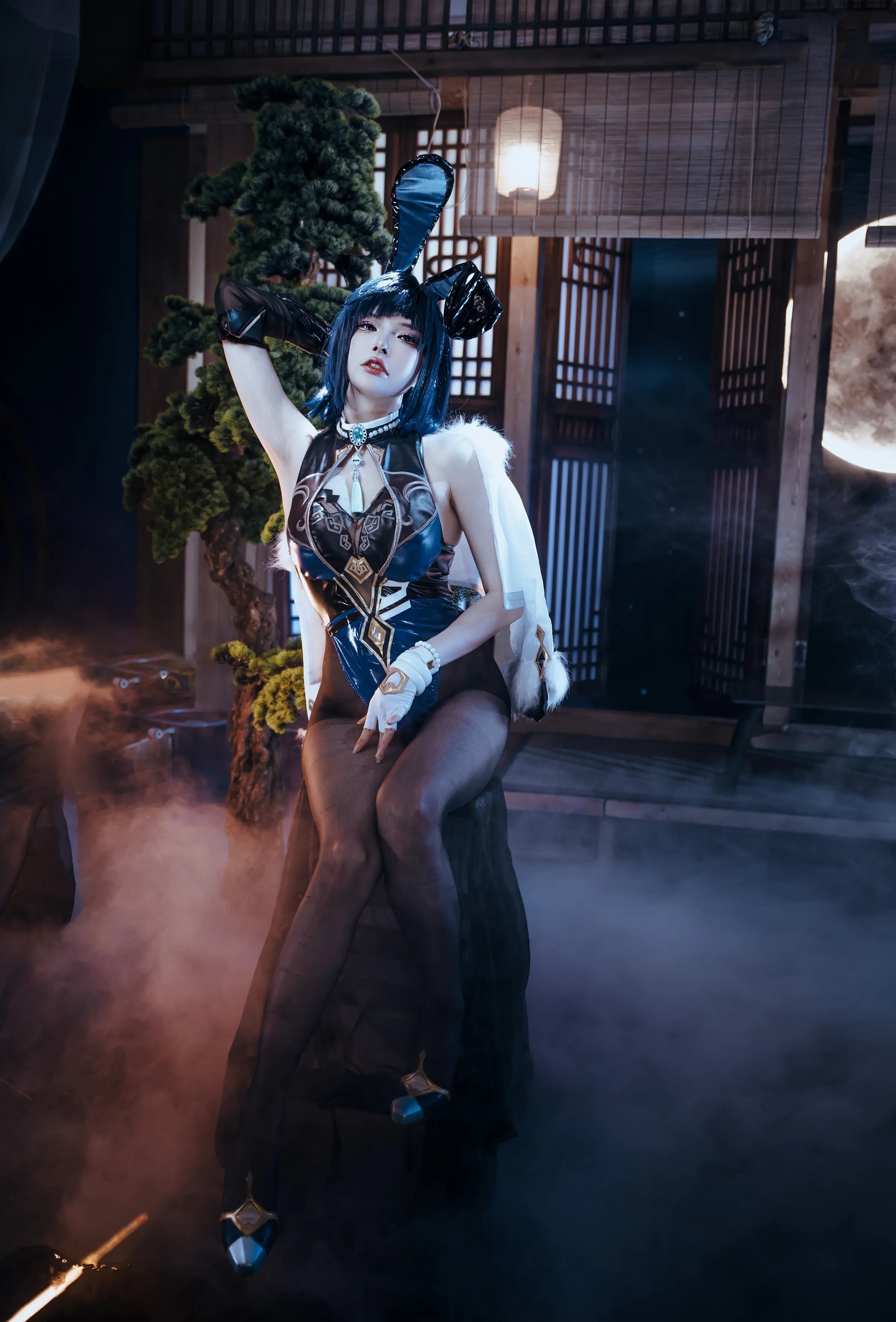 成熟御姐_秋和柯基_No.108 &ndash; 夜兰 兔女郎 主题写真 [92P]Xiuren秀人写真高清美女套图写真下载-看套图看套图