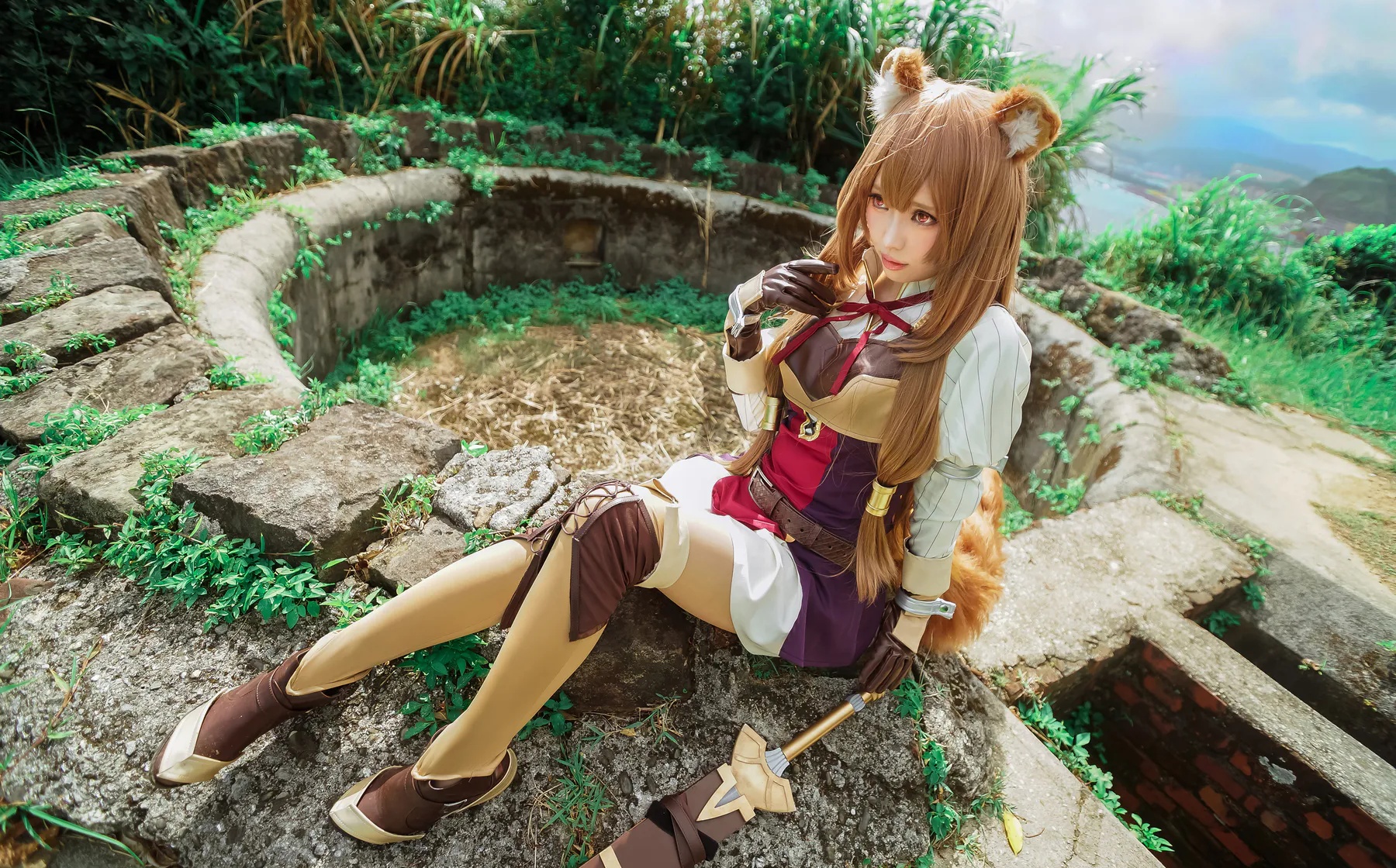 Coser妹子_ElyEE子_No.052 小浣熊 主题写真 [53P]Xiuren秀人写真高清美女套图写真下载-看套图看套图
