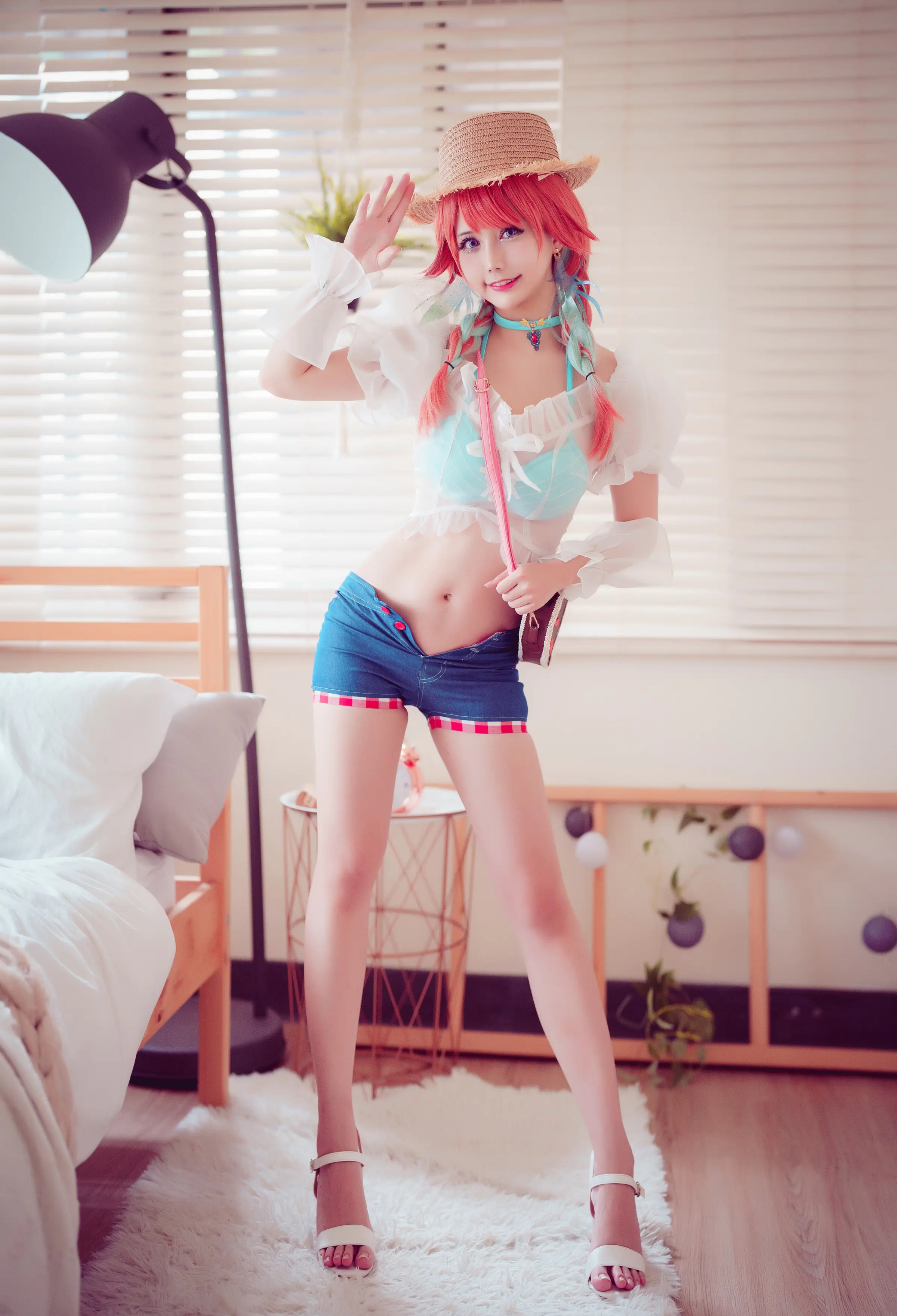 台湾Coser美女_沖田凜花Rinka_No.056 &ndash; Kiara [26P]Xiuren秀人写真高清美女套图写真下载-看套图看套图