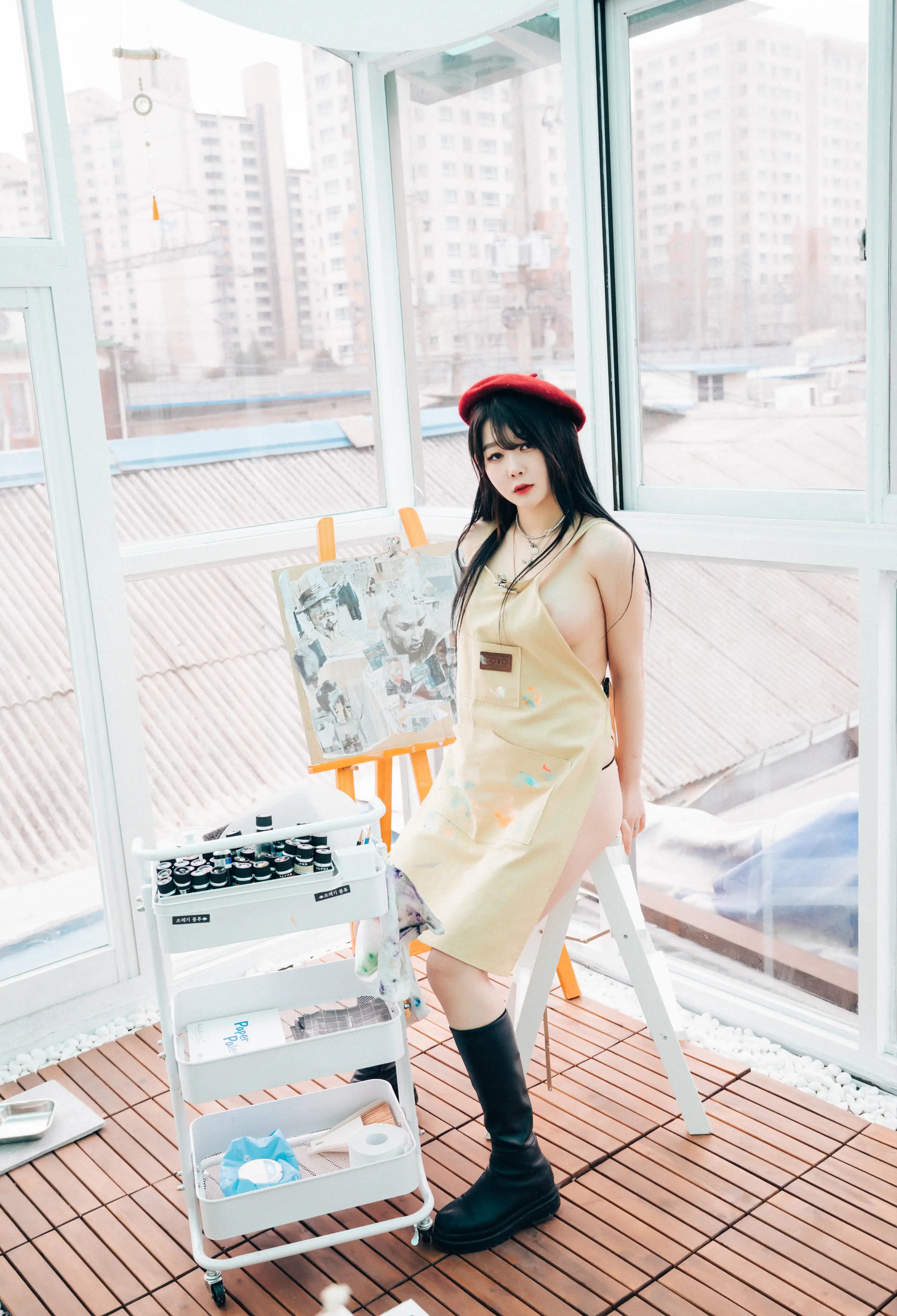 韩国写真机构_Loozy_No.097 &ndash; Zia (지아) No Nipple Patch [36P]Xiuren秀人写真高清美女套图写真下载-看套图看套图
