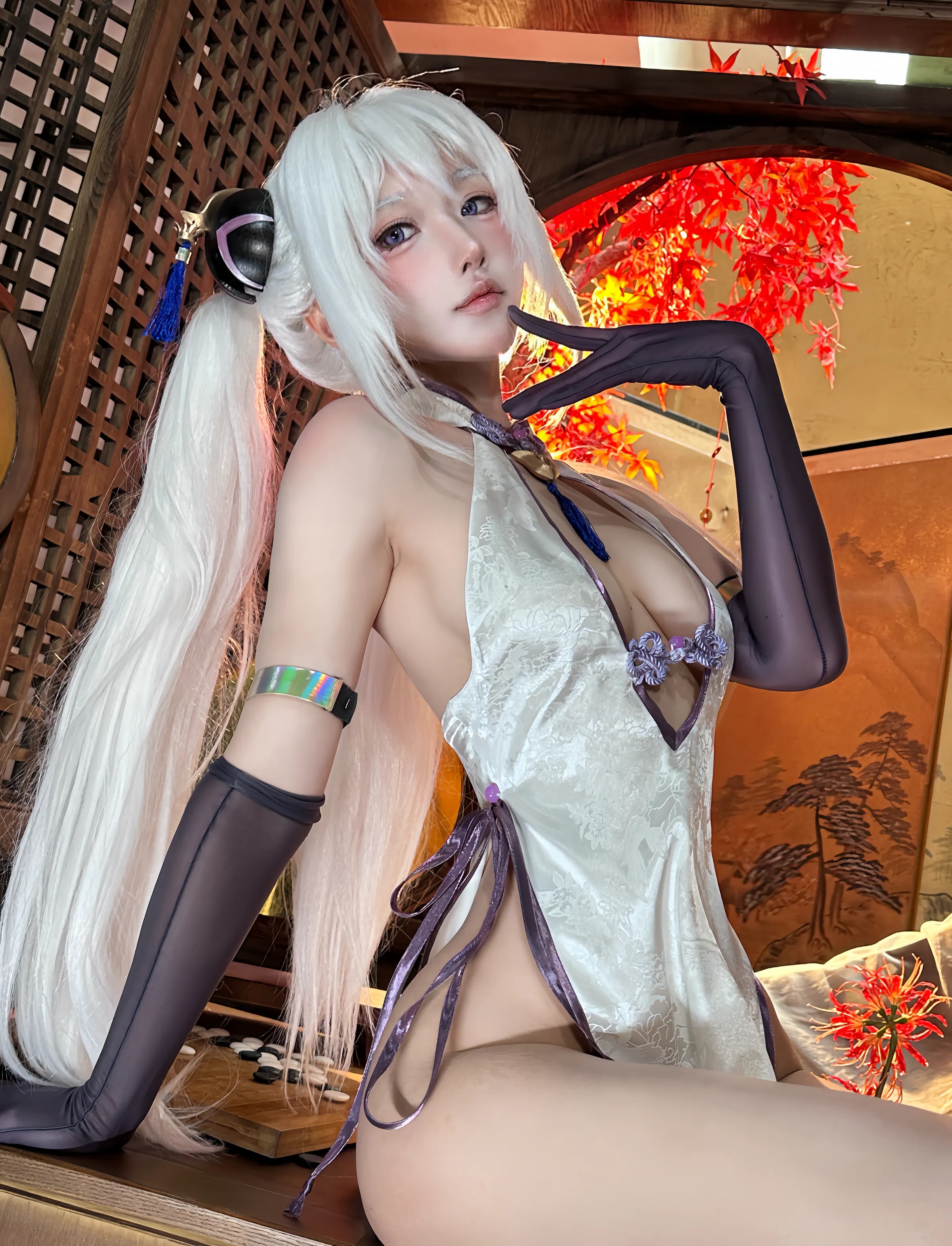 动漫博主_阿包也是兔娘_No.102 &ndash; 碧蓝航线 奇尔沙治 主题写真 [13P]-看套图