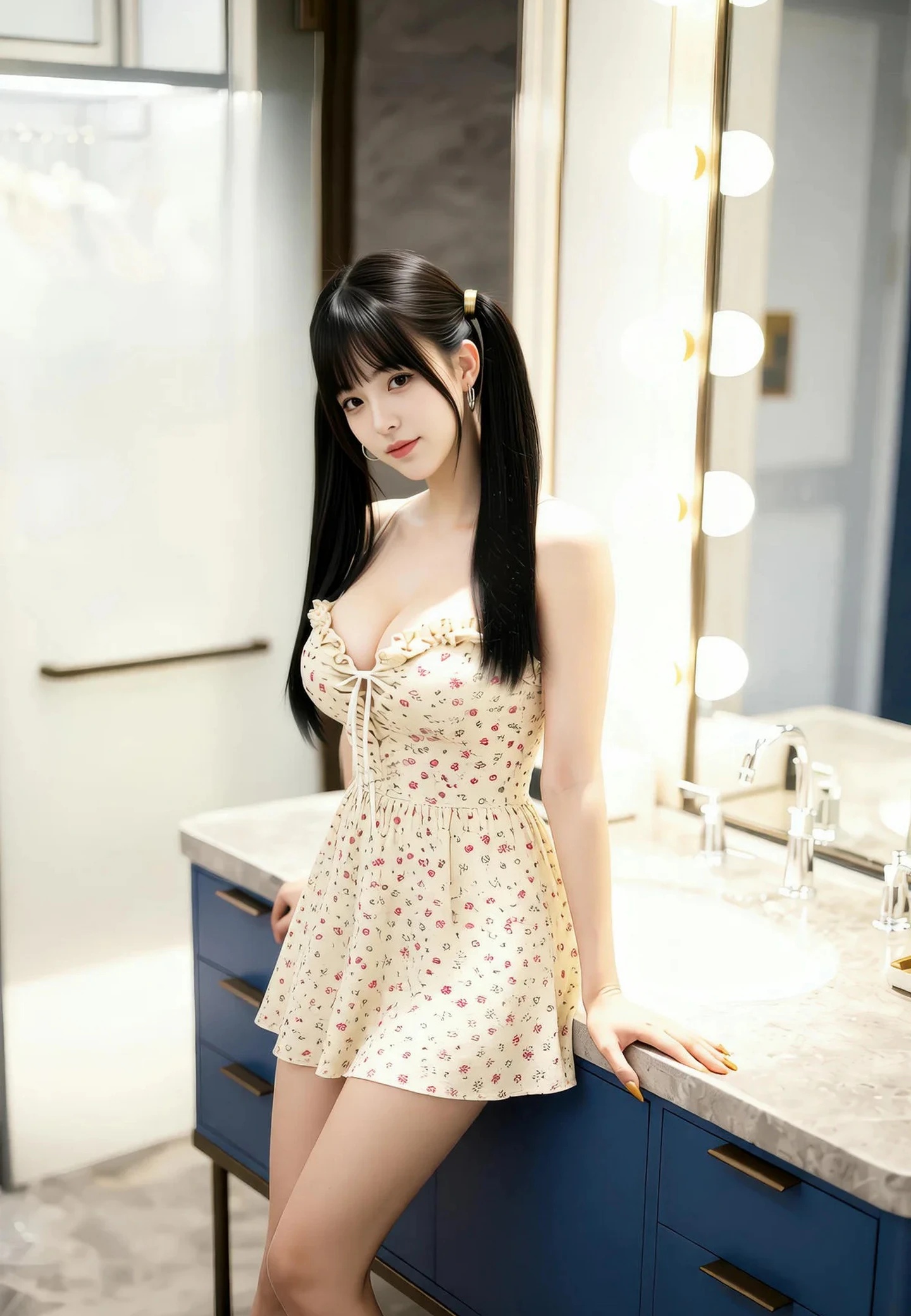 AIG美女_No.612_柚柚sasa_低胸短裙 主题写真 [63+1P]-看套图