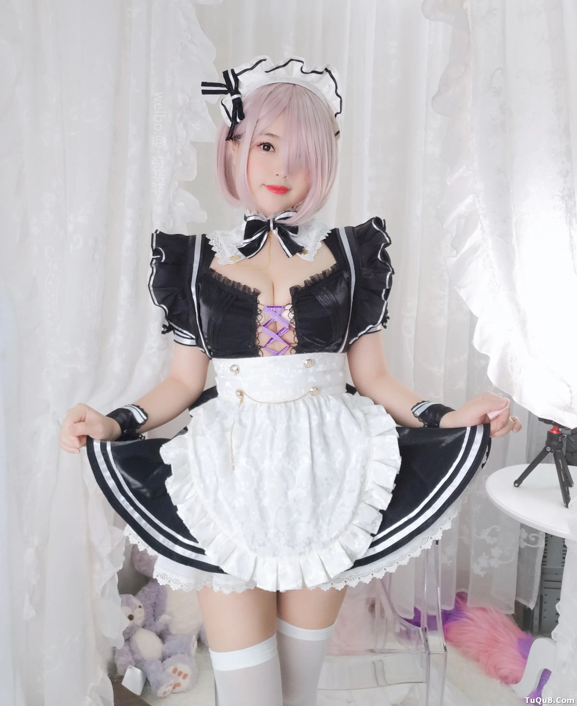 萌系小姐姐_白烨烨_No.058 &ndash; 玛修色女仆 主题写真 [57P]Xiuren秀人写真高清美女套图写真下载-看套图看套图
