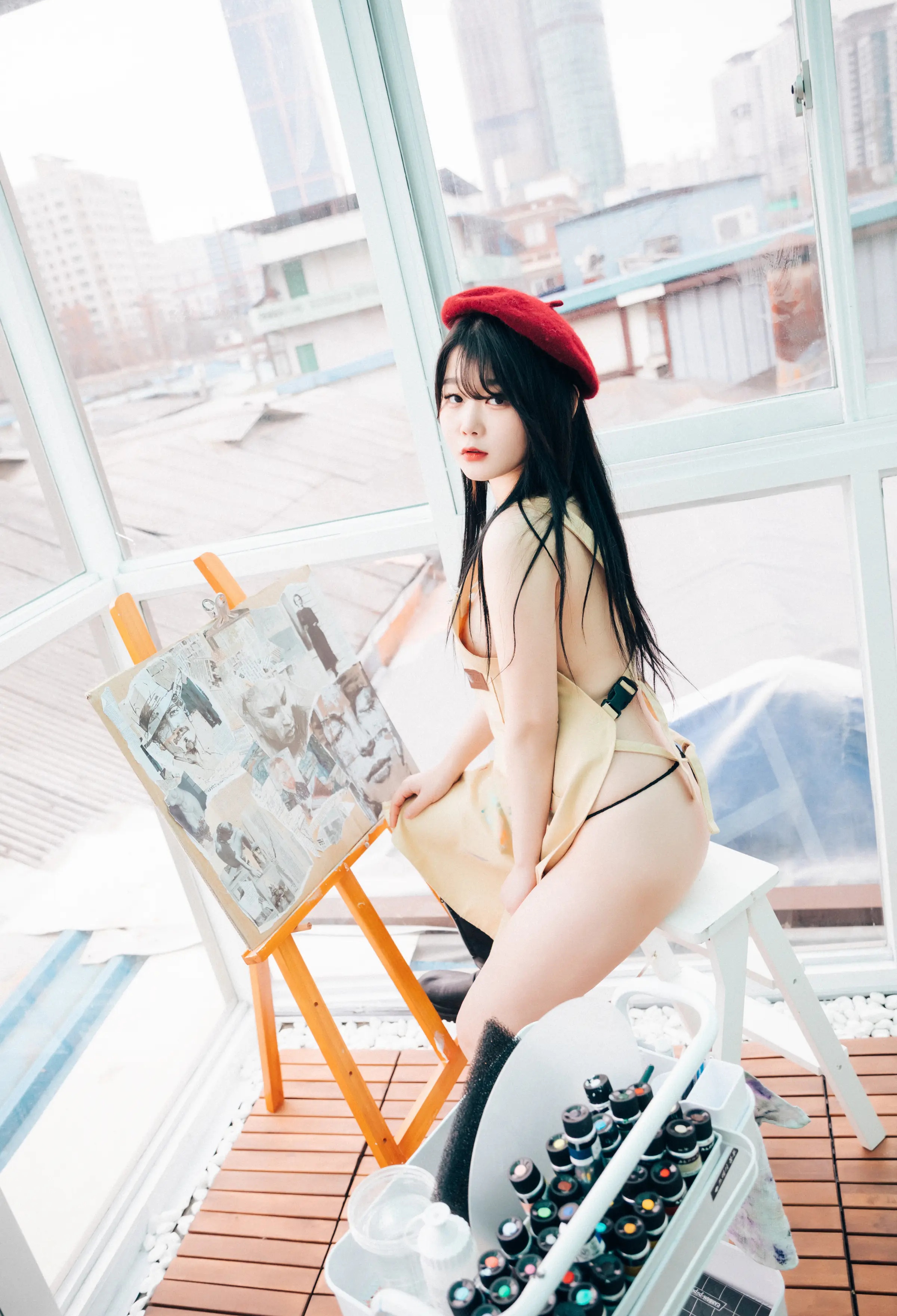 韩国写真机构_Loozy_No.097 &ndash; Zia (지아) No Nipple Patch [36P]Xiuren秀人写真高清美女套图写真下载-看套图看套图