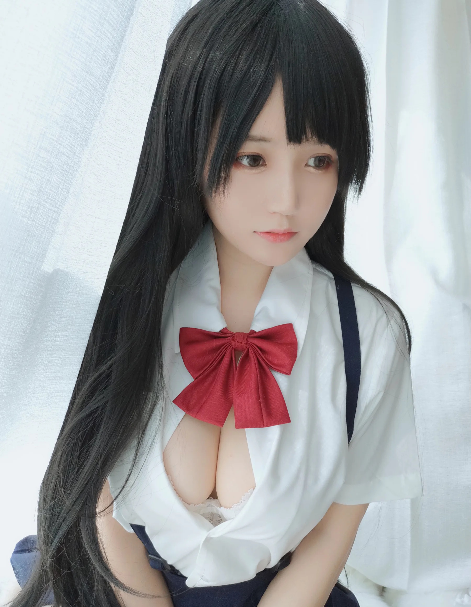 二次元博主_小仓千代w_No.003 告白常识 主题写真 [34P]Xiuren秀人写真高清美女套图写真下载-看套图看套图