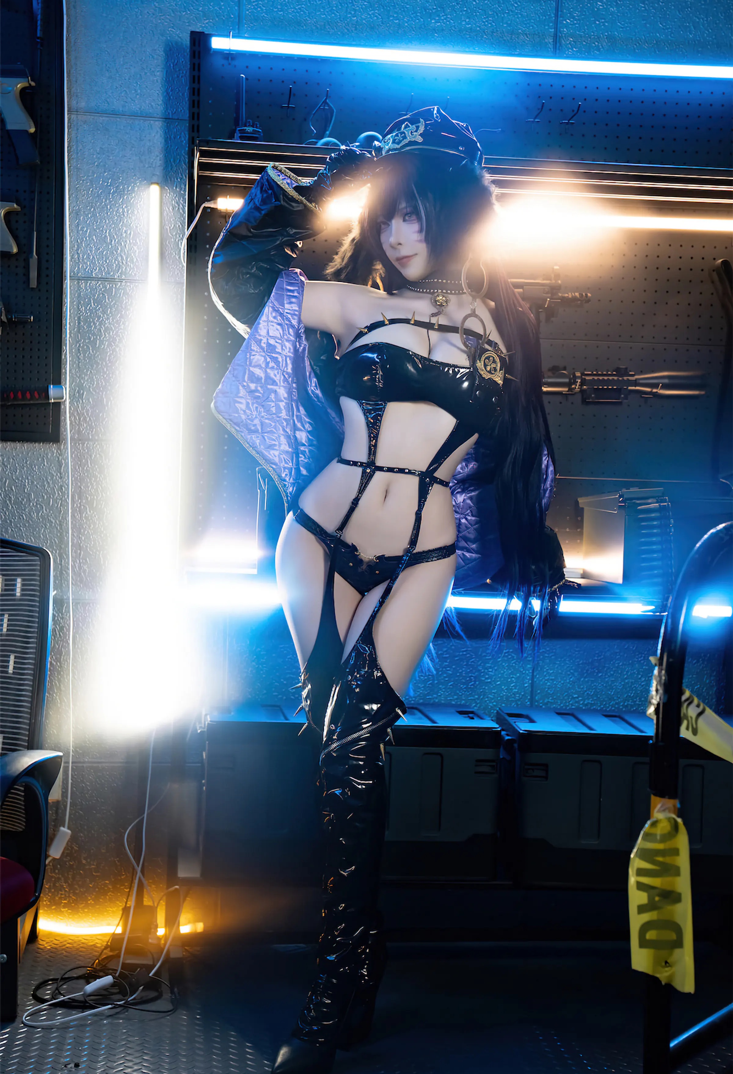 Coser美女_二佐nisa_No.189 &ndash; 碧蓝航线 武藏 女警 [25P]-看套图