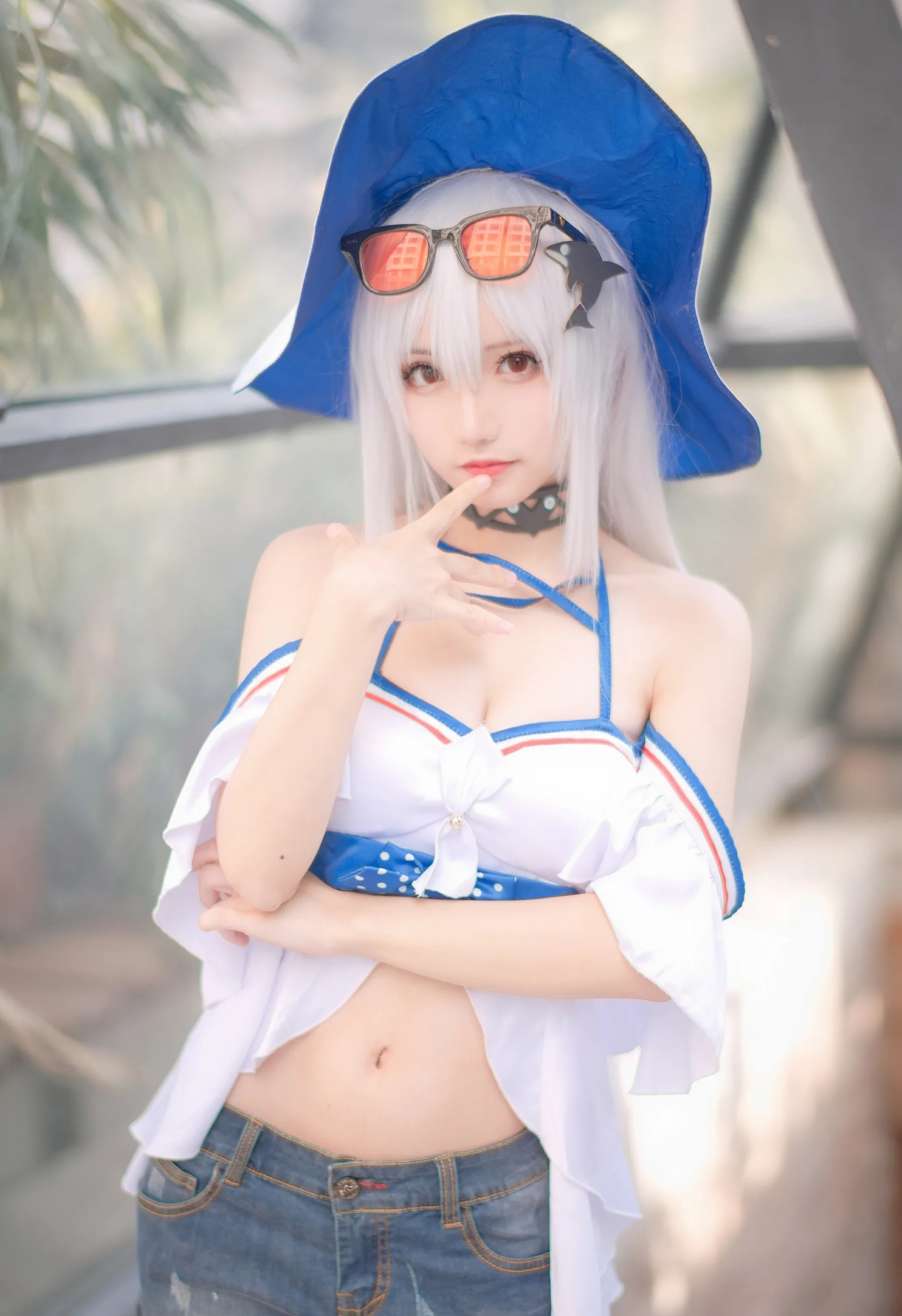 动漫博主_花柒hana_No.023 &ndash; 斯卡蒂泳装 主题写真 [17P]Xiuren秀人写真高清美女套图写真下载-看套图看套图