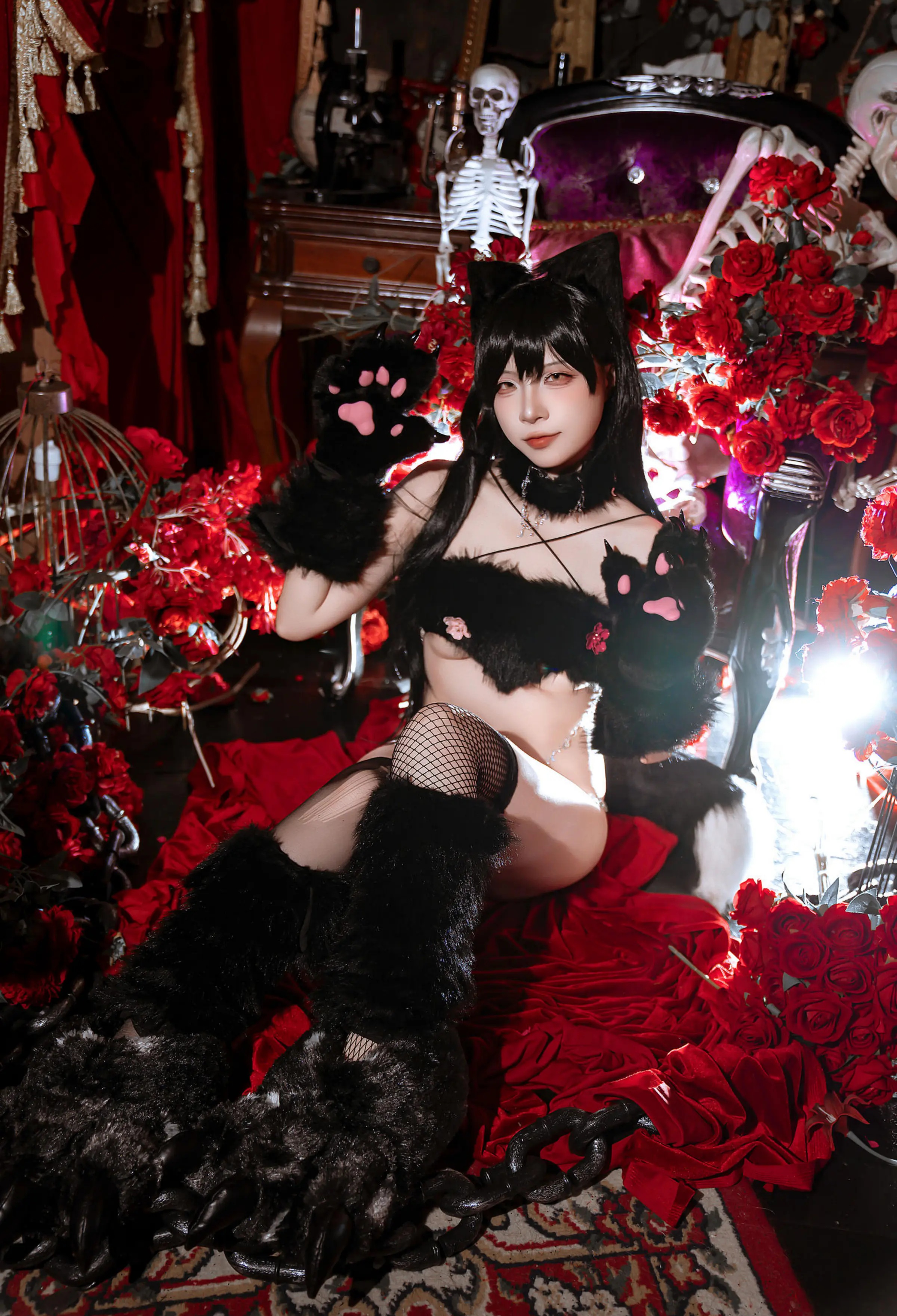 Coser美女_二佐nisa_No.187 &ndash; 碧蓝航线 爱宕万圣节 [28P]-看套图