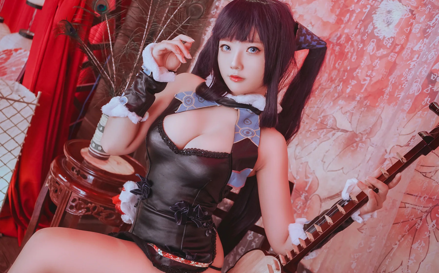 华裔Coser美女_Messie Huang_No.043 &ndash; Yang Guifei Fate Grand Order [23P]Xiuren秀人写真高清美女套图写真下载-看套图看套图