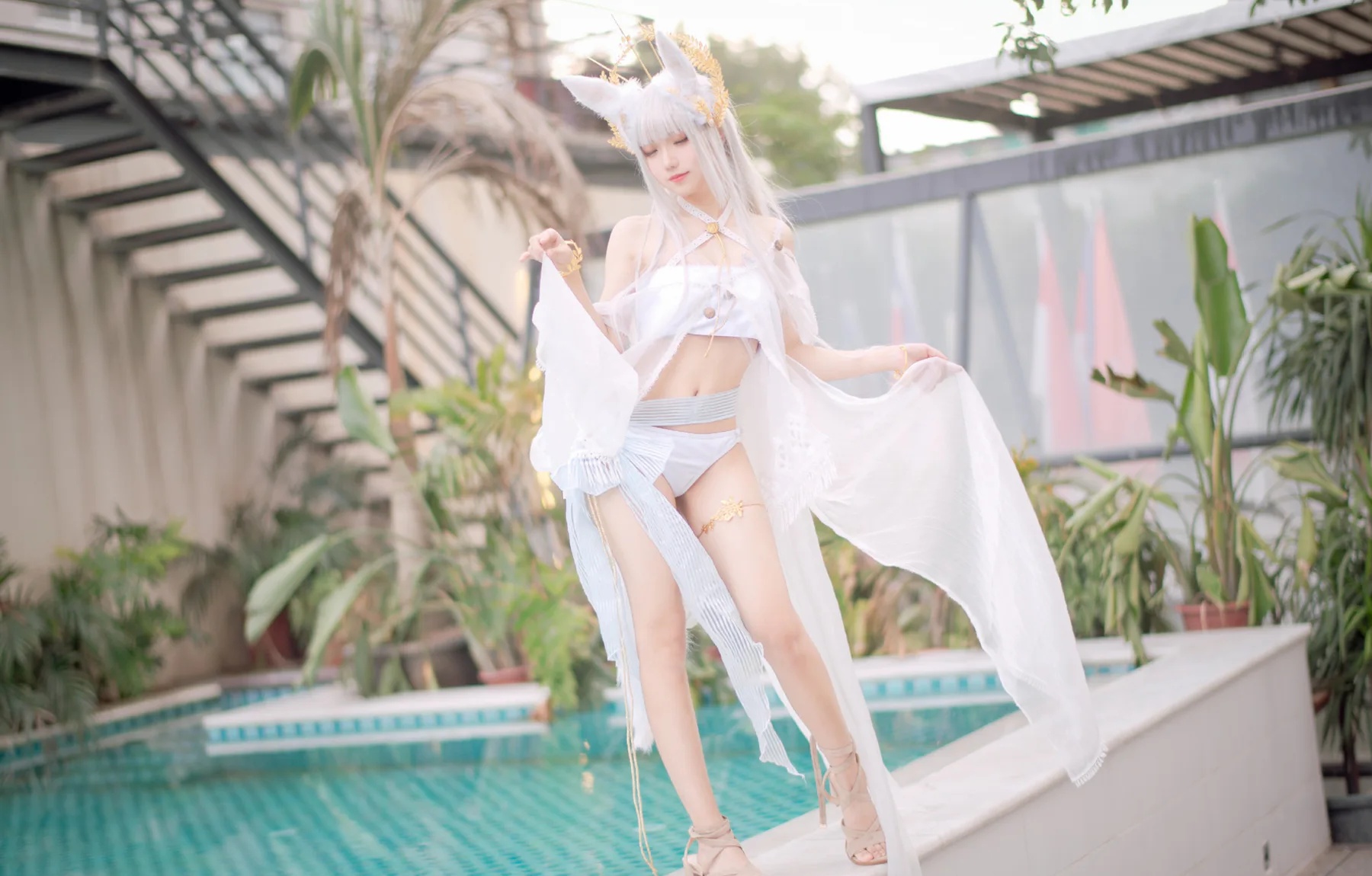 动漫博主_花柒hana_No.006 &ndash; 白金cos泳装 主题写真 [18P]Xiuren秀人写真高清美女套图写真下载-看套图看套图