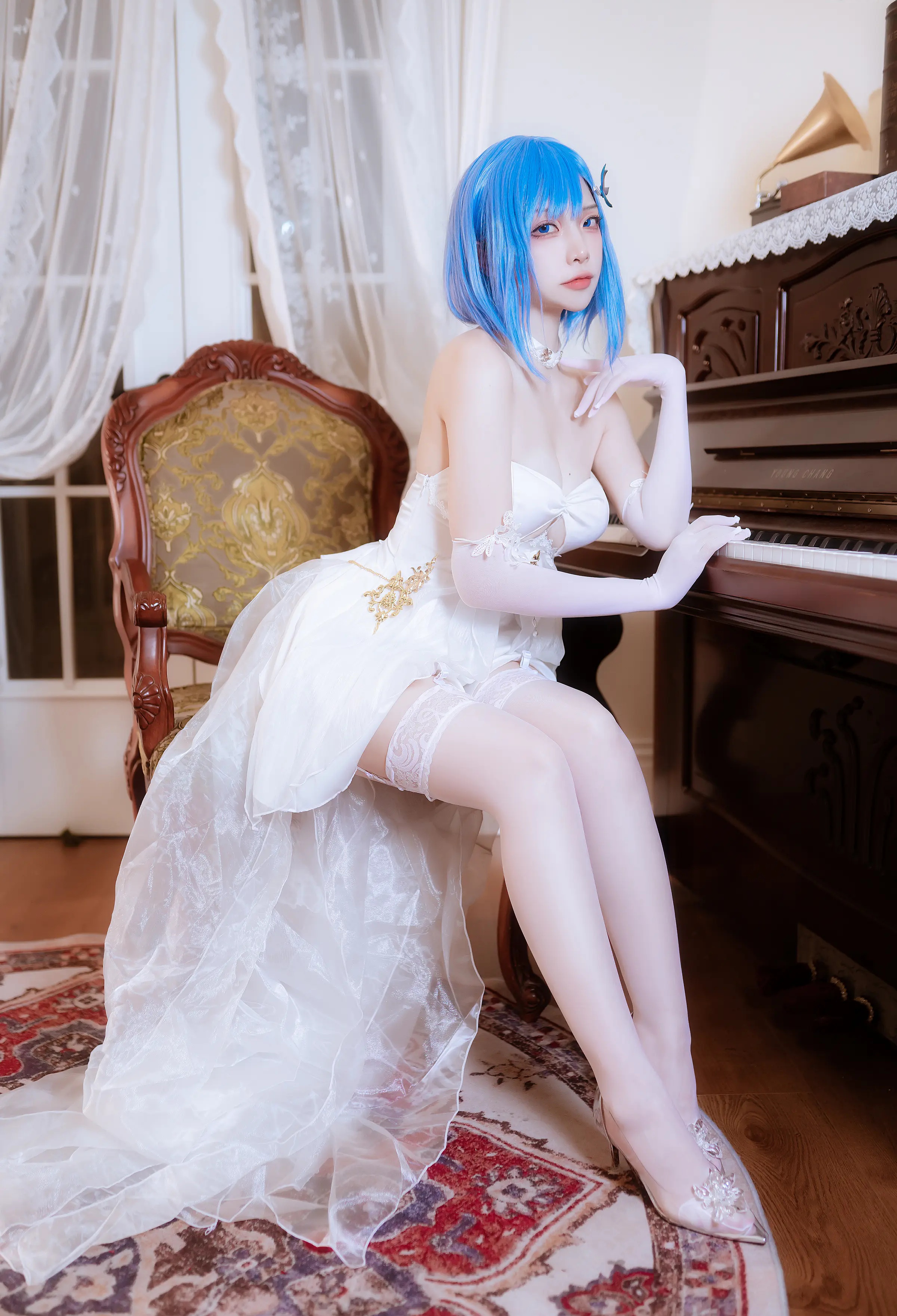 Coser美女_二佐nisa_No.170 &ndash; 恰巴耶夫礼服 主题写真 [89P]Xiuren秀人写真高清美女套图写真下载-看套图看套图